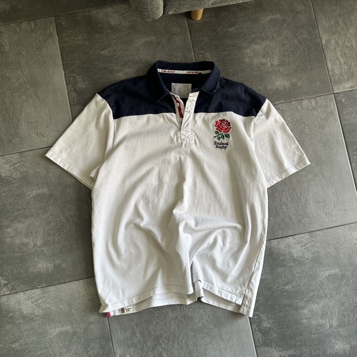 Vintage Vintage England Rugby League Polo T-shirts 00s Y2K USA Size US XXL / EU 58 / 5 - 3 Thumbnail