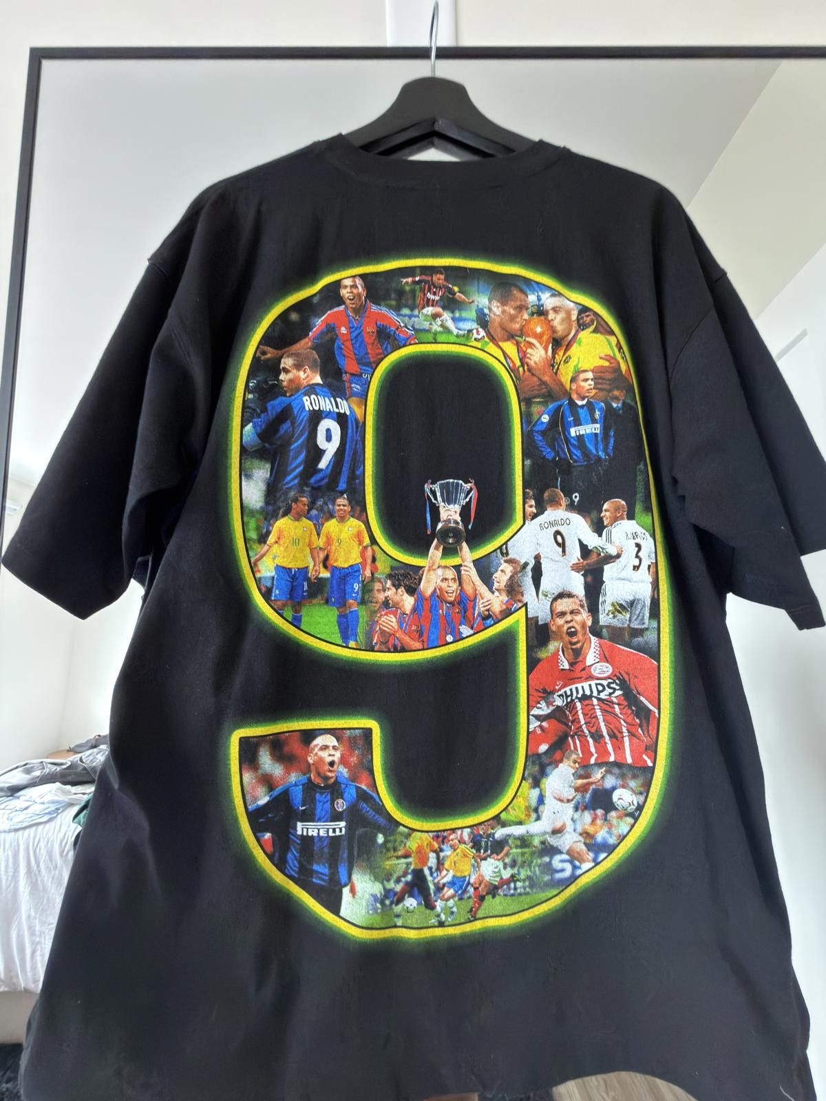 Marino Morwood Cetra Visions Ronaldo R9 Tee Black Size US L / EU 52-54 / 3 - 2 Thumbnail