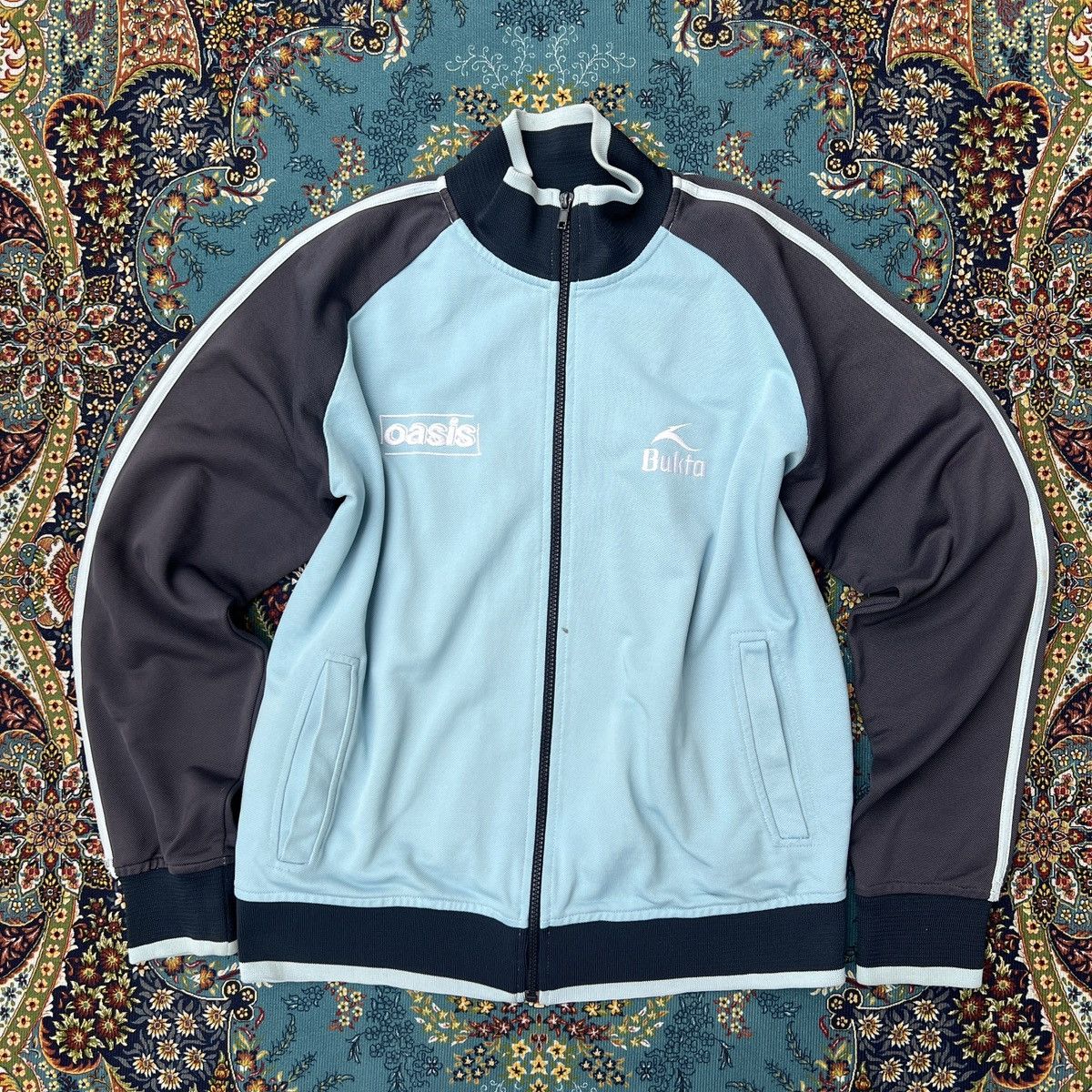 90s oasis track jacket