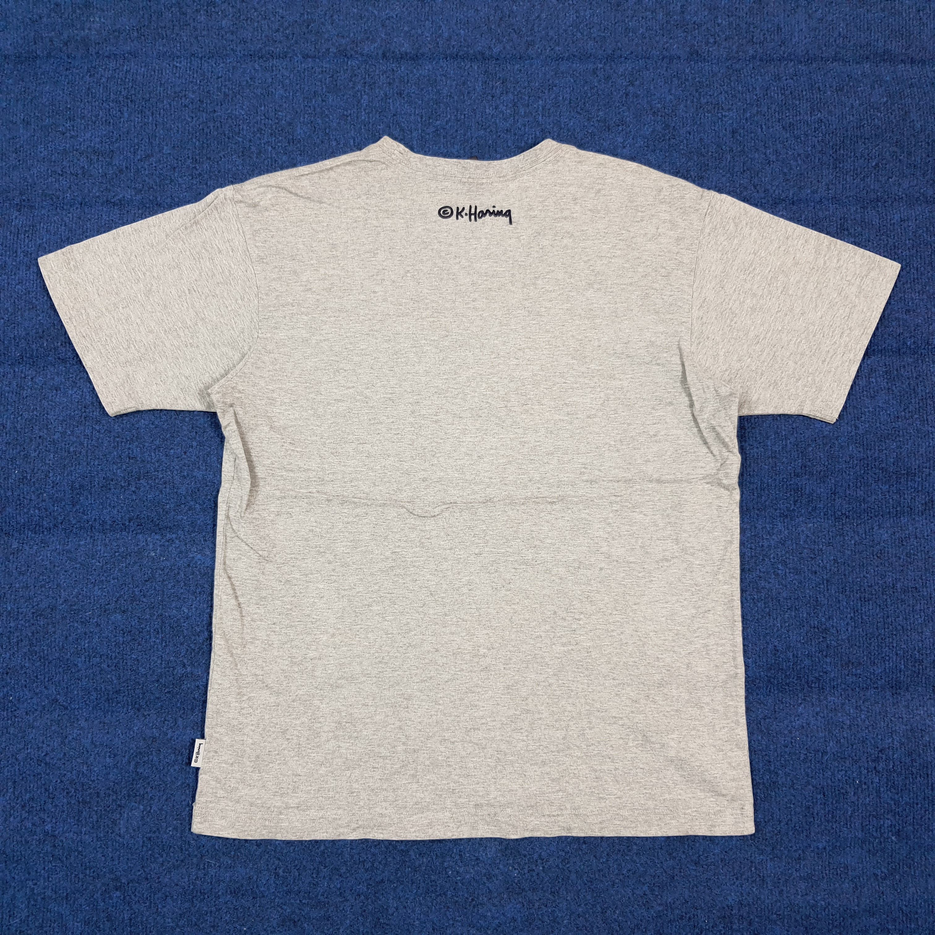 Keith Haring Vintage Keith Haring Doodle Art Streetwear Tshirt C299N69 Size US M / EU 48-50 / 2 - 5 Thumbnail