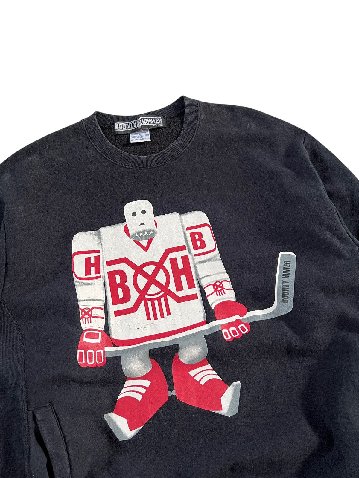 Bounty Hunter × Japanese Brand × Vintage Vintage 90s Bounty Hunter Heavyweight Sweatshirt Size US XL / EU 56 / 4 - 3 Thumbnail