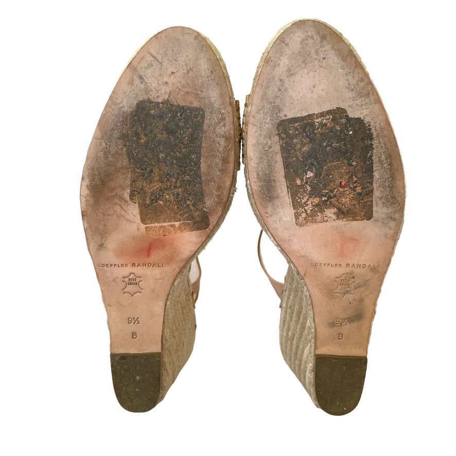 Loeffler Randall Loeffler Randall Priya Wedge Espadrille Sandal Beige/Khaki Size US 9.5 / IT 39.5 - 7 Thumbnail