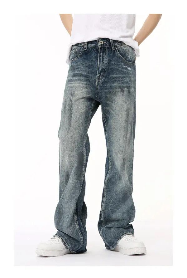 Japanese Brand Kurumi x Maya Vintage distressed flared casual jeans Size US 32 / EU 48 - 3 Thumbnail