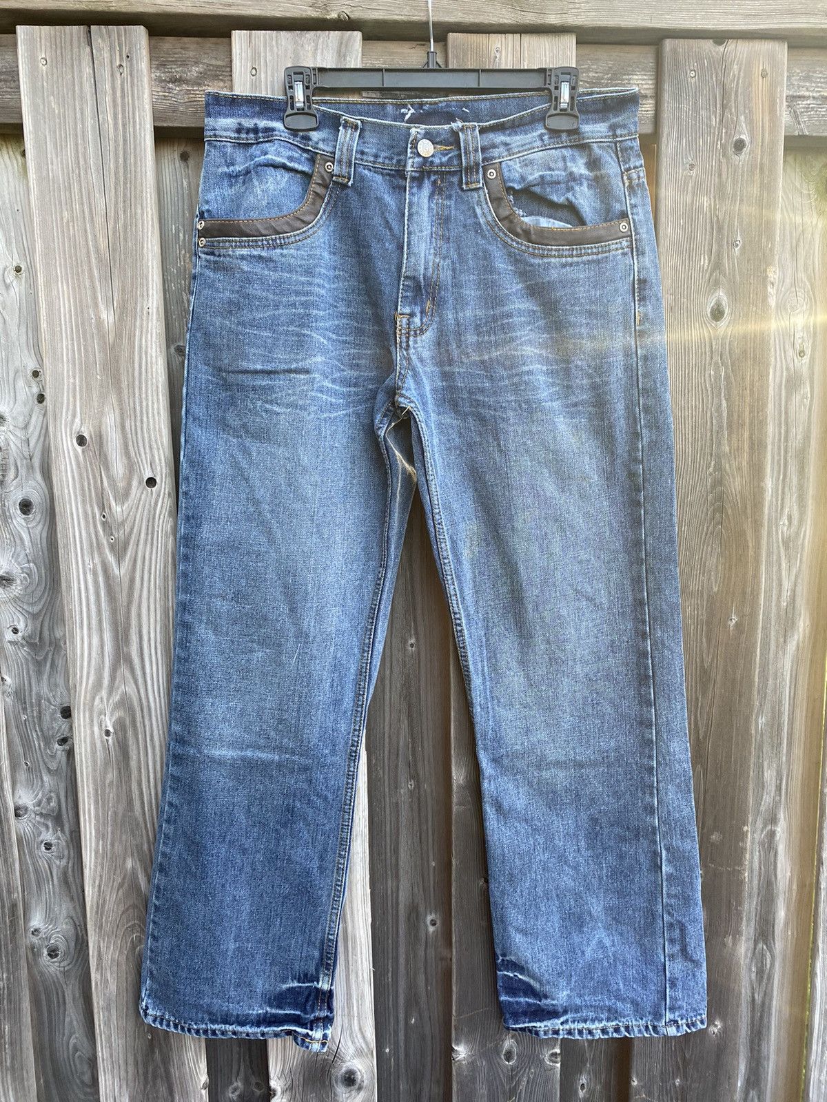 True Religion × Vintage Vintage Cruise & Jeans Embroided Baggy Blue Jeans Size US 34 / EU 50 - 2 Thumbnail