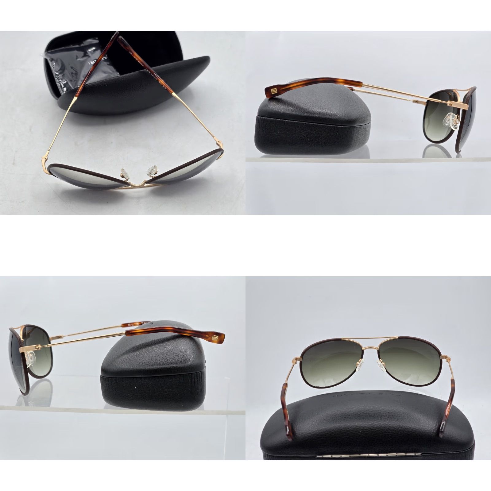 Tahari‎ Stylish Brown Sunglasses Tahari Pink & Gold Aviator Sunglasses With | Mercari main image 4