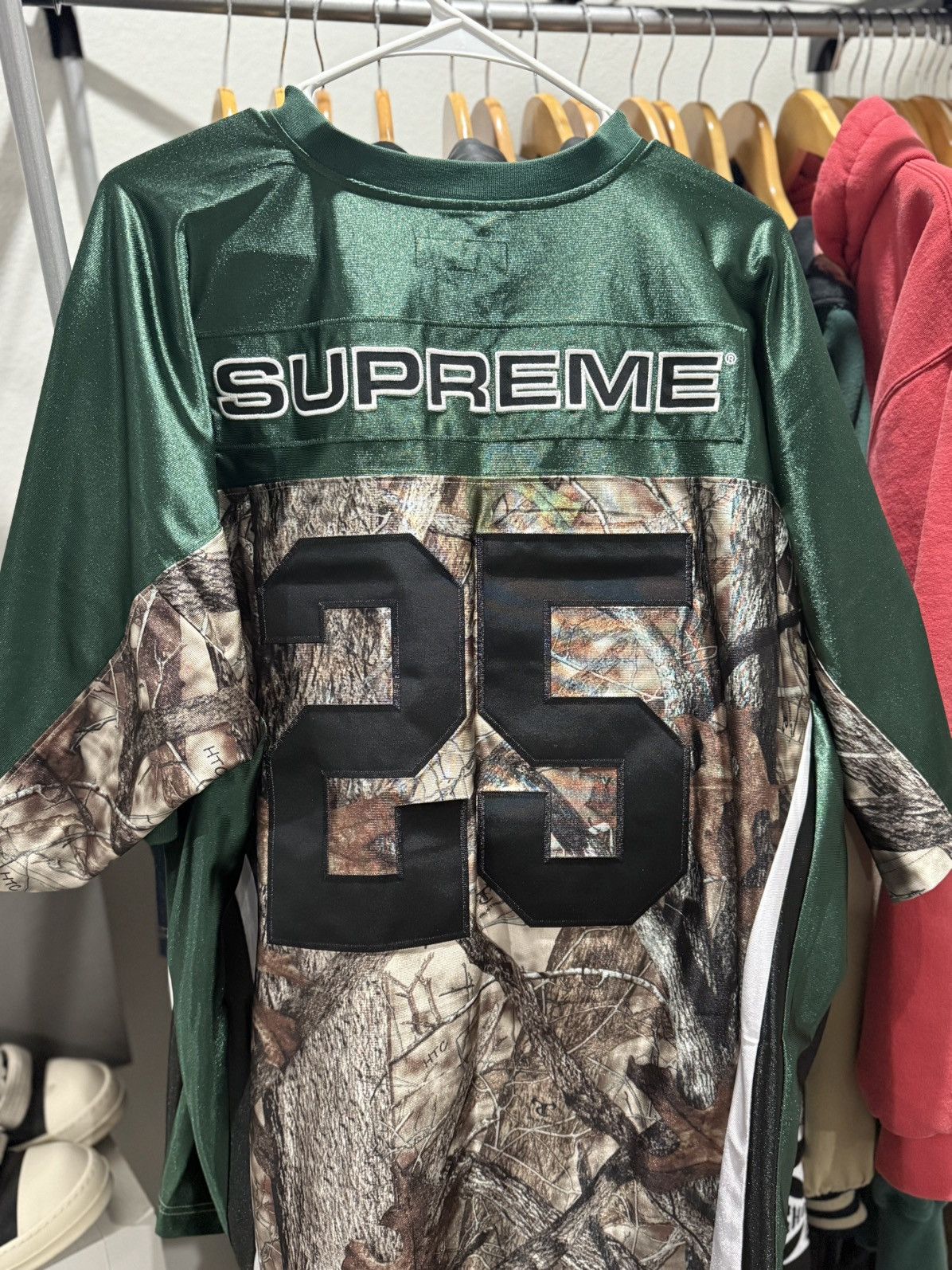 Supreme Supreme breast cancer awareness jersey Size US L / EU 52-54 / 3 - 2 Thumbnail