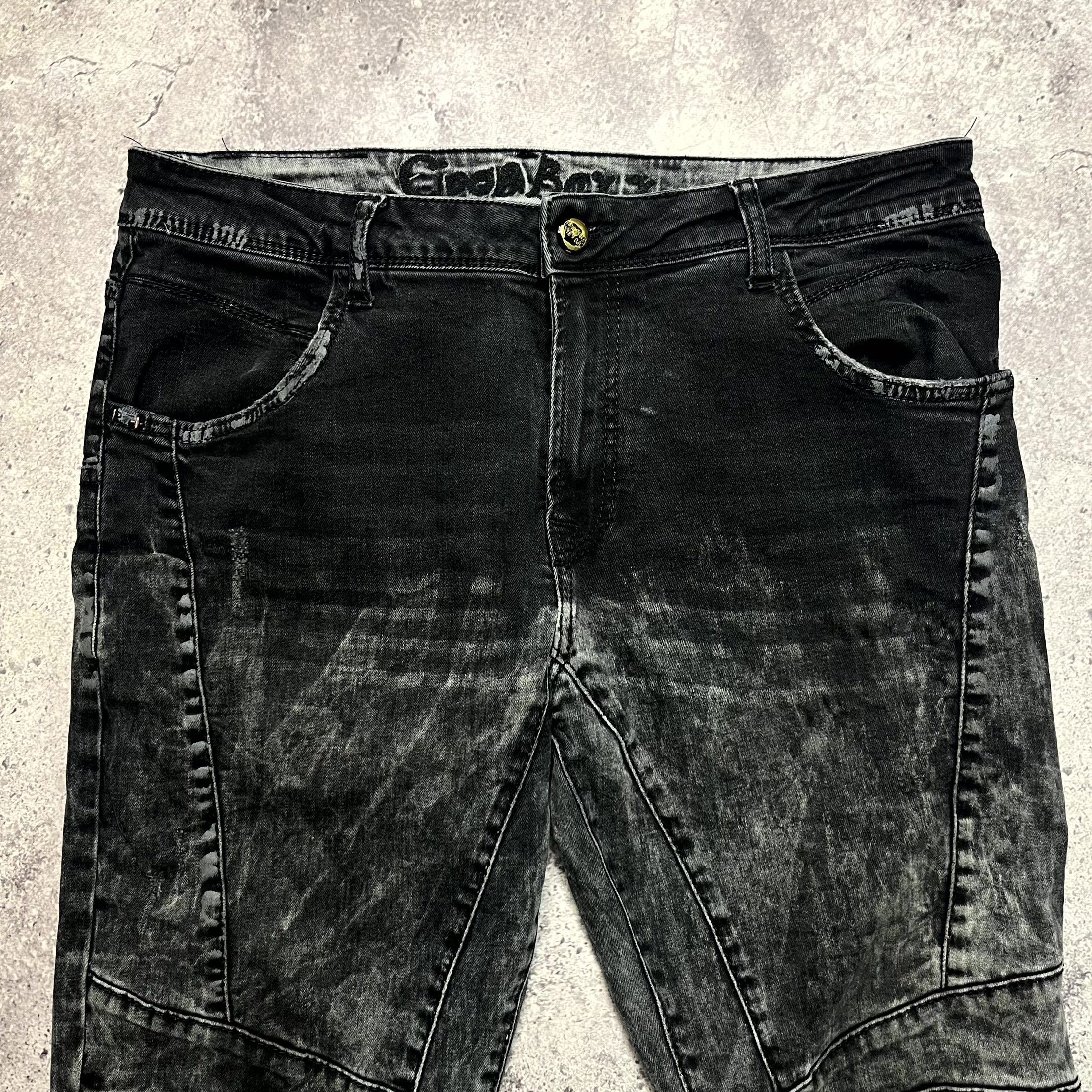 Other Cipo & Baxx Mens Washed Denim Slim Fit Gray Jeans Size 32 Size US 32 / EU 48 - 5 Thumbnail