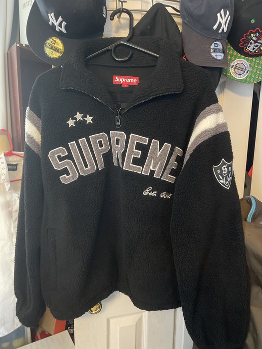 Supreme Supreme Arc Half Zip Fleece Pullover | Grailed