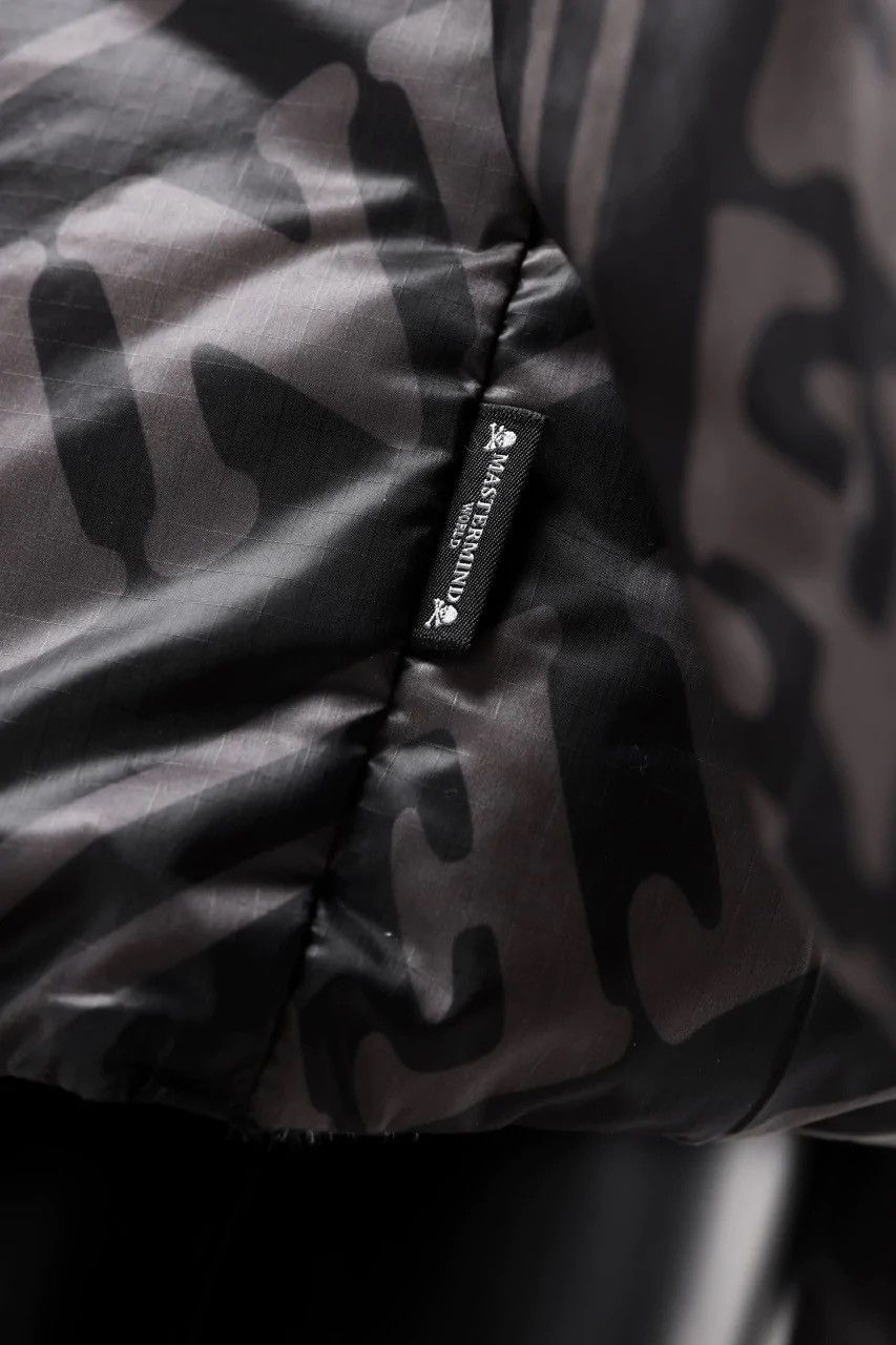 Rocky Mountain Featherbed × MASTERMIND WORLD DOWN JACKET