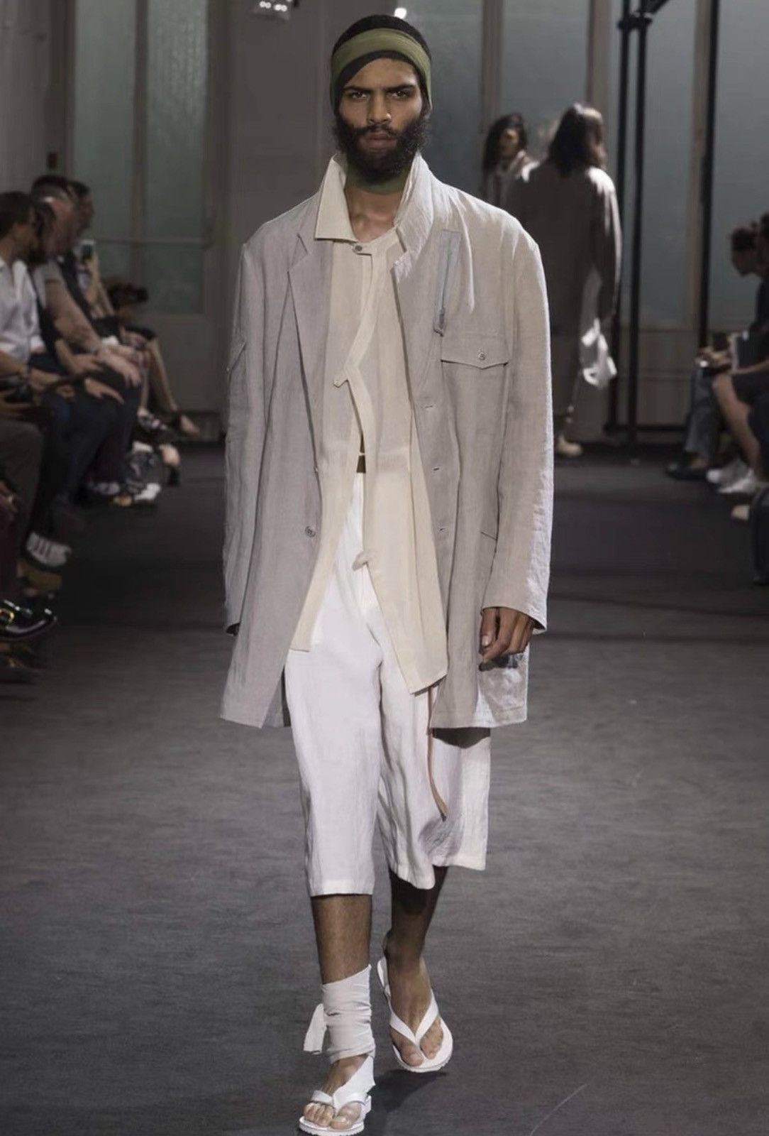 Yohji Yamamoto Yohji Yamamoto 17SS Multi-Pocket Zipper Long Suit Size US M / EU 48-50 / 2 - 3 Thumbnail
