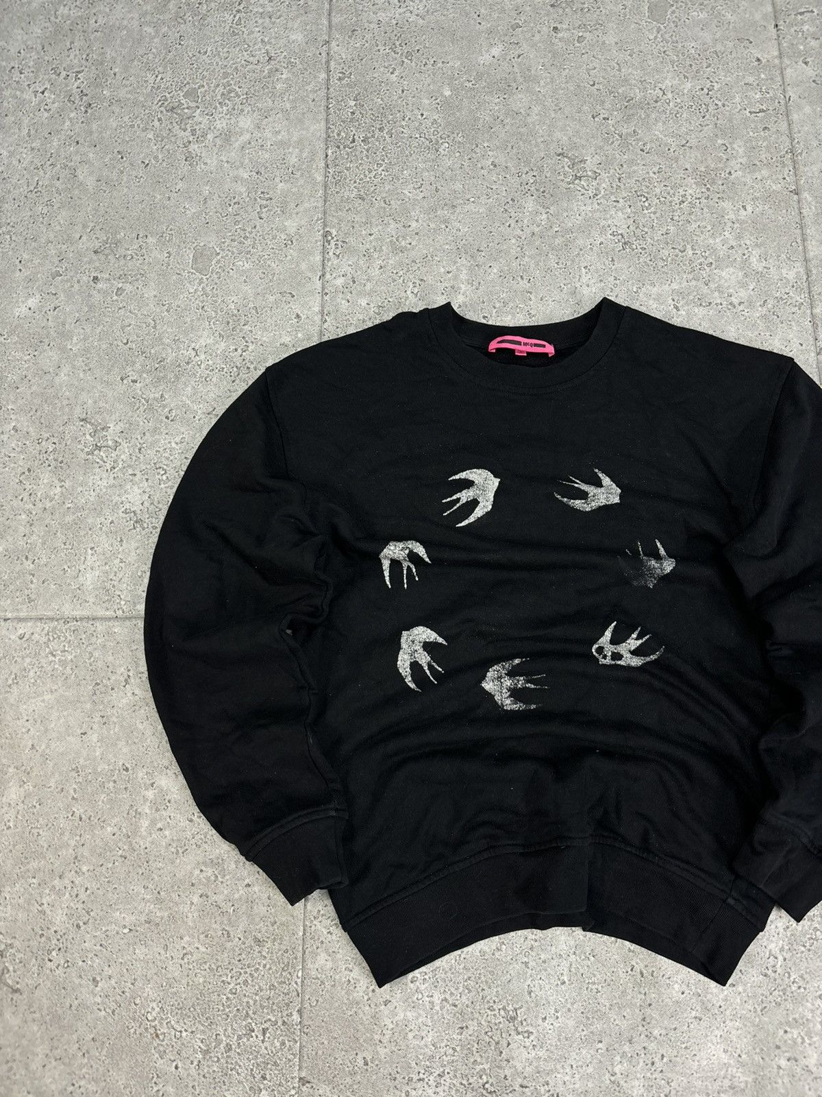 Alexander McQueen × MCQ RARE Alexander McQueen MCQ Y2K Sweatshirt Hype Opium Size US S / EU 44-46 / 1 - 2 Thumbnail