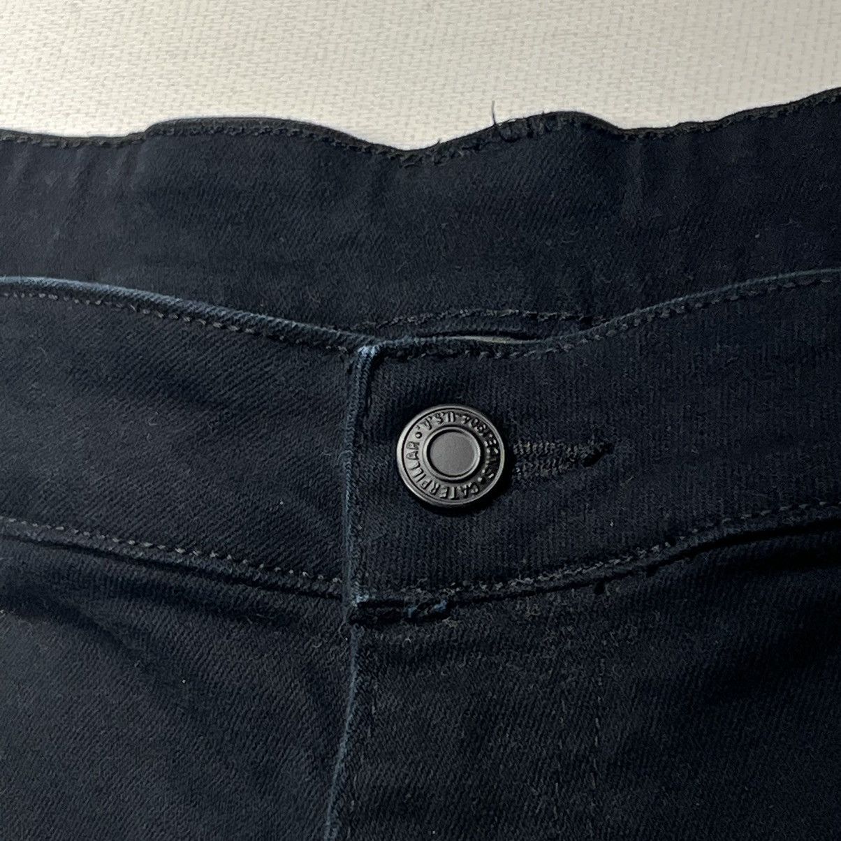 Caterpillar Cat Caterpillar Pants Black Carpenter Double Knee Workwear Size US 36 / EU 52 - 8 Thumbnail