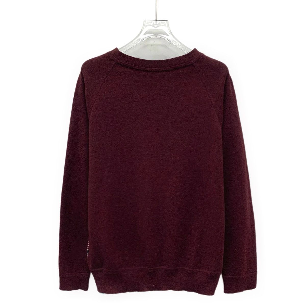 Hermes Hermes Chain Silk Wool Long Sleeve Knit Sweater K26WX Size XS / US 0-2 / IT 36-38 - 2 Thumbnail