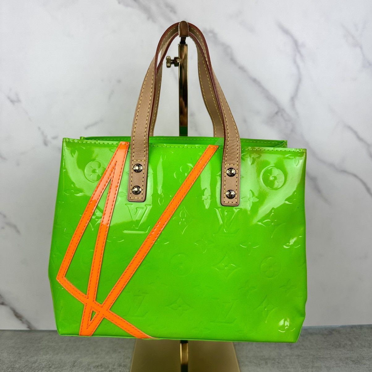 Louis Vuitton Louis Vuitton Green Vernis Reade PM Limited Edition Size ONE SIZE - 2 Thumbnail
