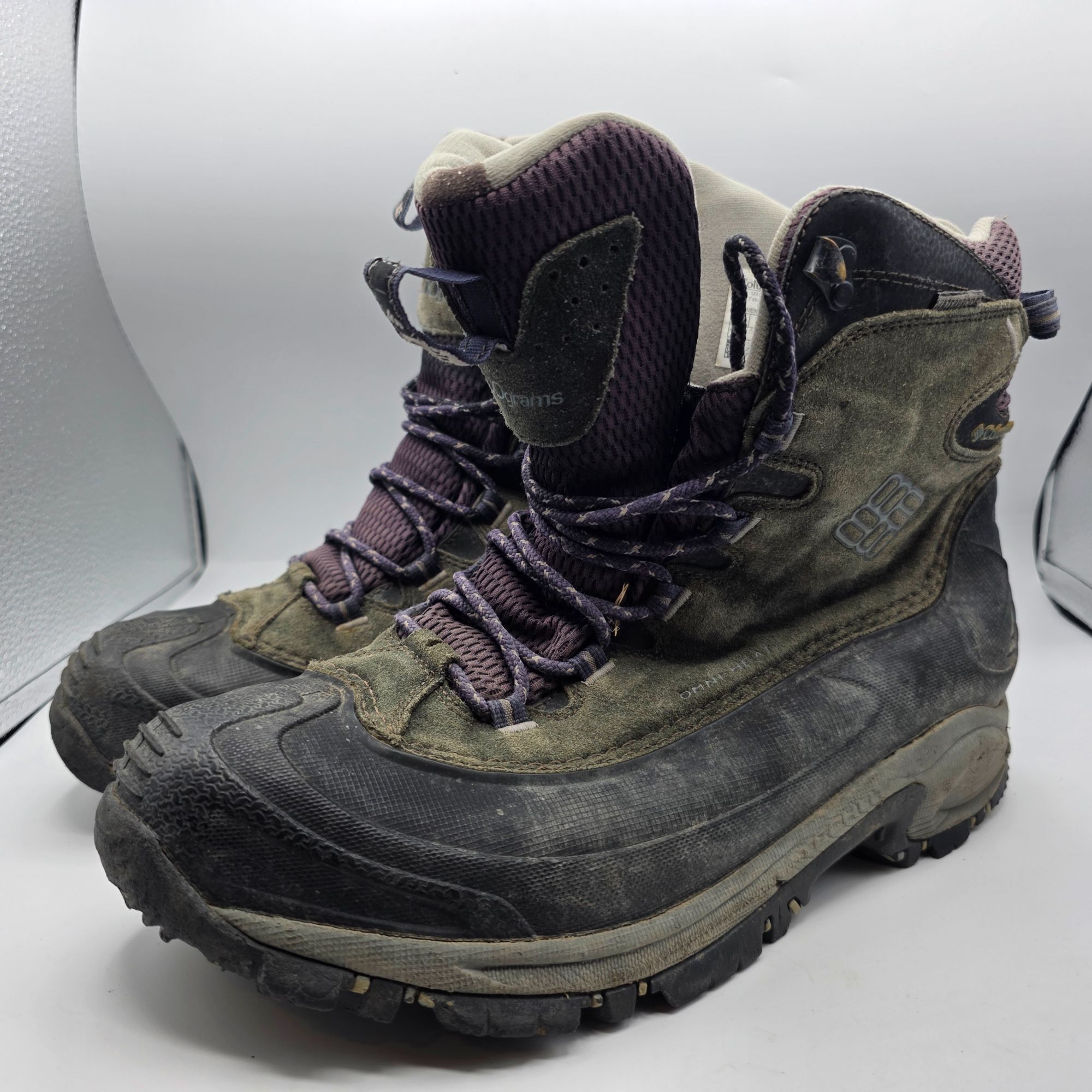 Columbia Columbia Bugaboot Mens Size 10 Gray Winter Boots Waterproof Size US 10 / EU 43 - 4 Thumbnail