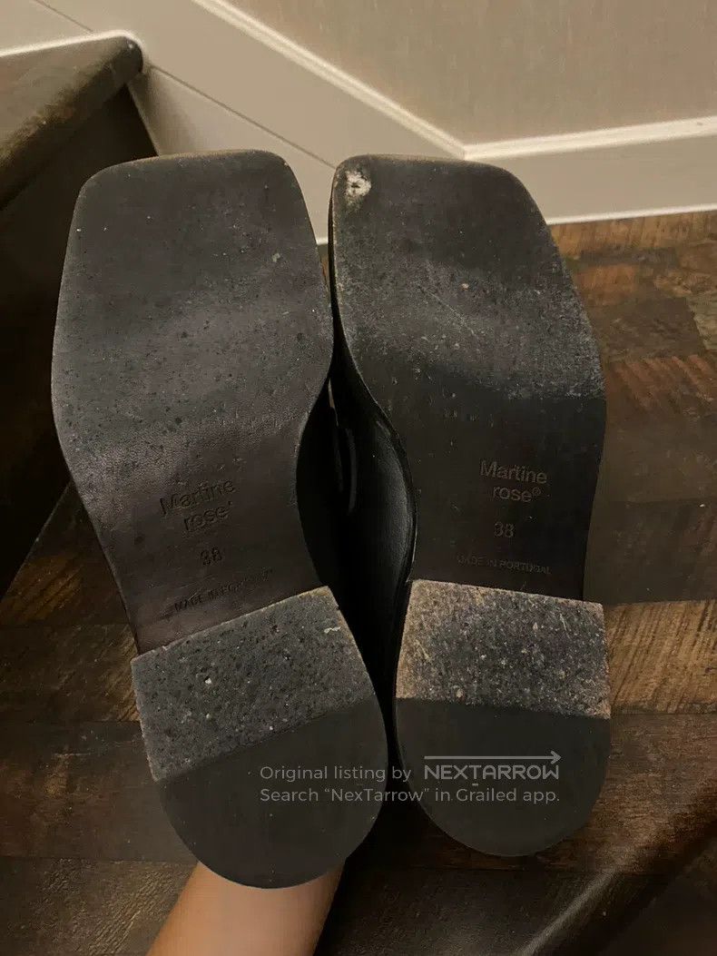 Martine Rose Martine Rose Square headed slippers Size US 7.5 / IT 37.5 - 4 Thumbnail