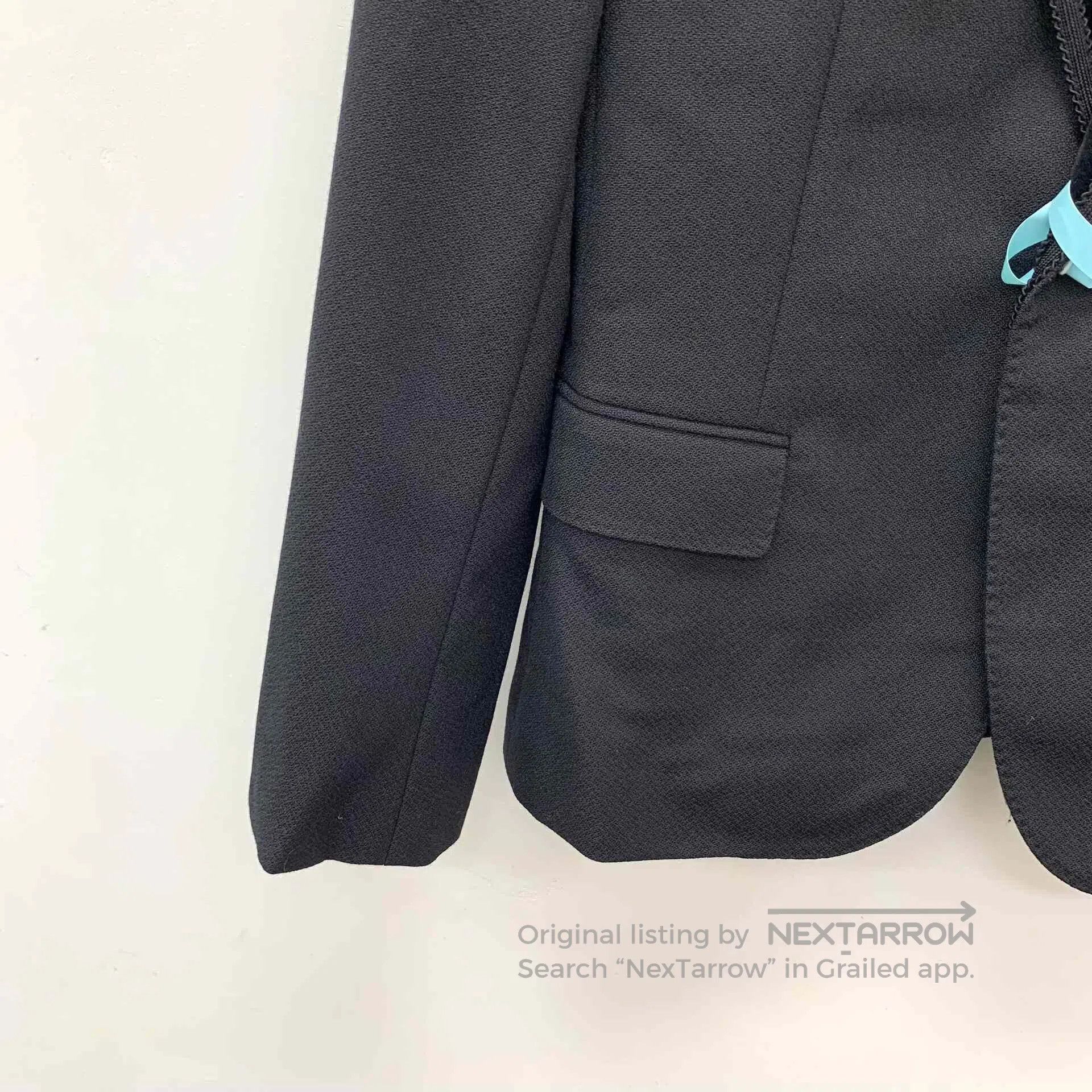 Saint Laurent Paris Saint Laurent Black Wool Blazer. Size S / US 4 / IT 40 - 4 Thumbnail