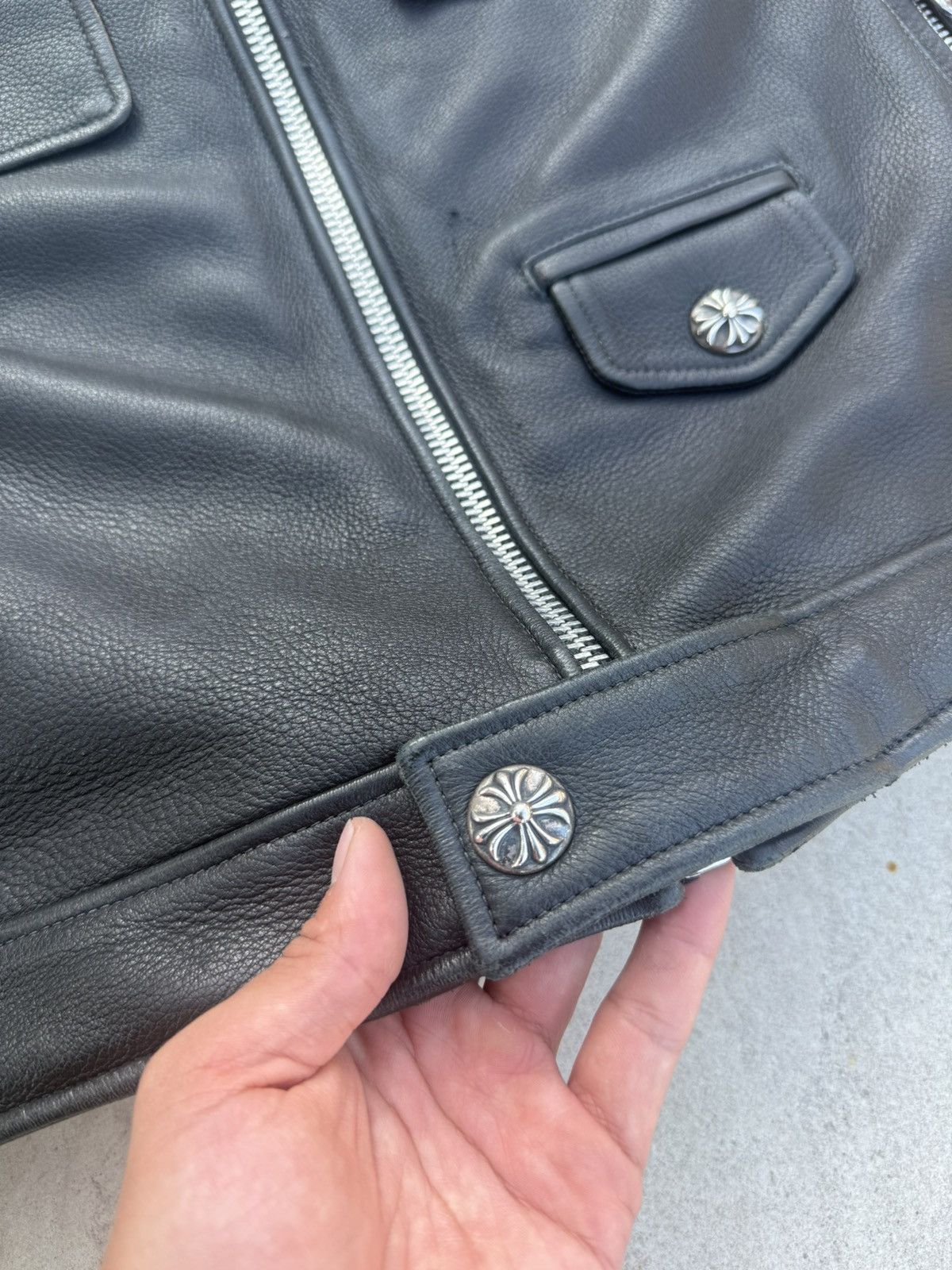 Chrome Hearts Chrome hearts leather policeman jacket size M Size US M / EU 48-50 / 2 - 6 Thumbnail