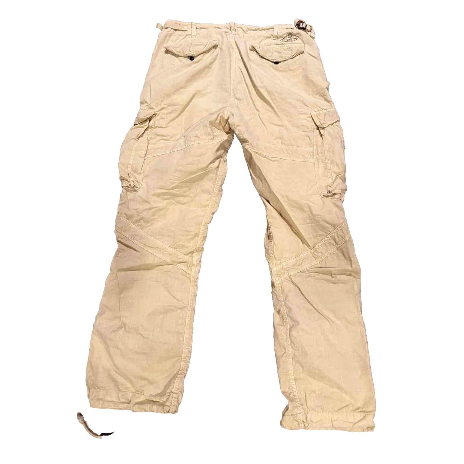 Polo Ralph Lauren VINTAGE Polo Ralph Lauren M-1957 Straight Fit Utility Cargo Pants Men 38/32 Beige Cargo Pants Men Size US M / EU 48-50 / 2 - 5 Thumbnail