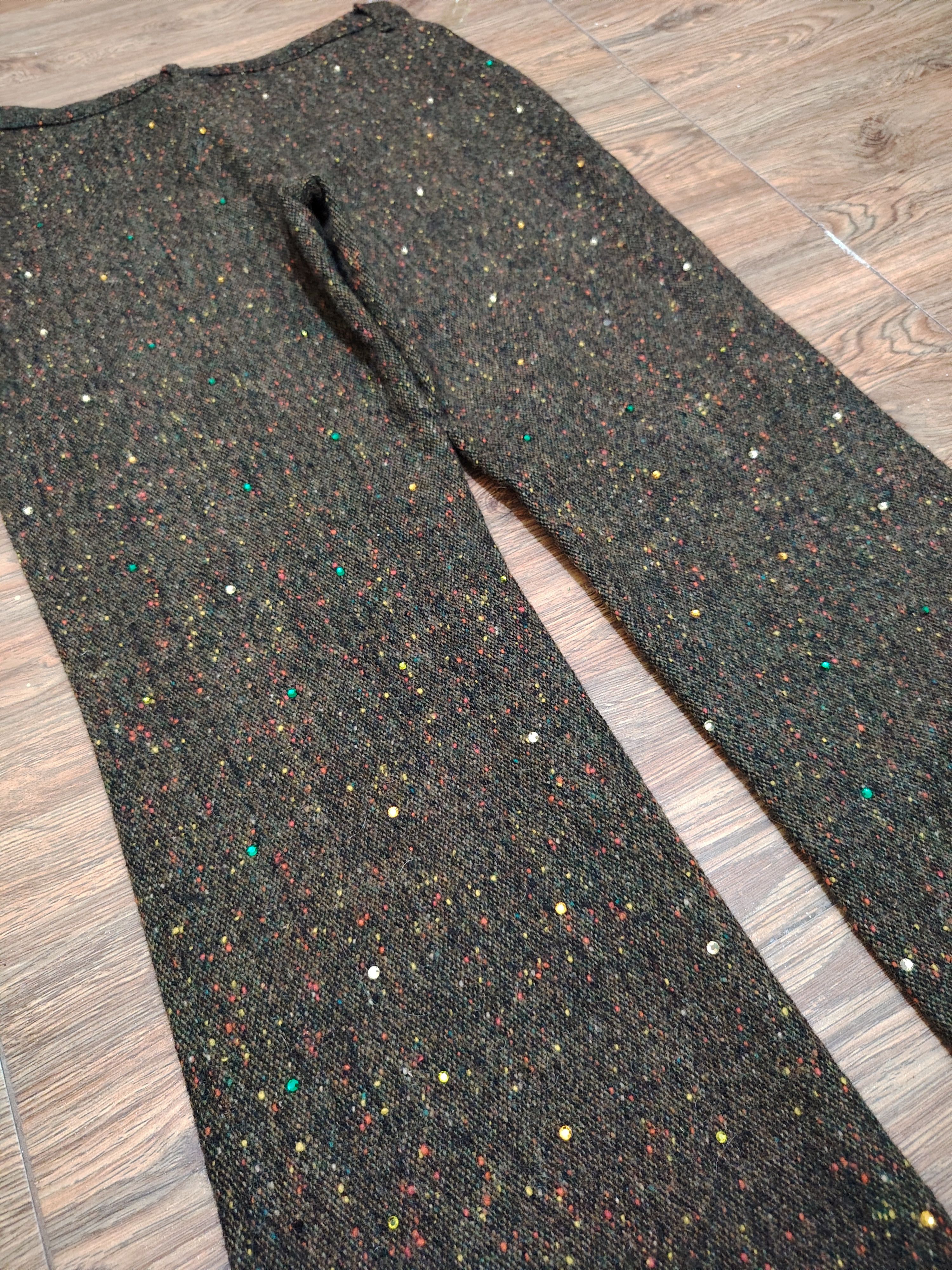 Moschino MOSCHINO - 2000's - Archive - Glittery Party Trouser Pant Size 27" / US 4 / IT 40 - 12 Thumbnail