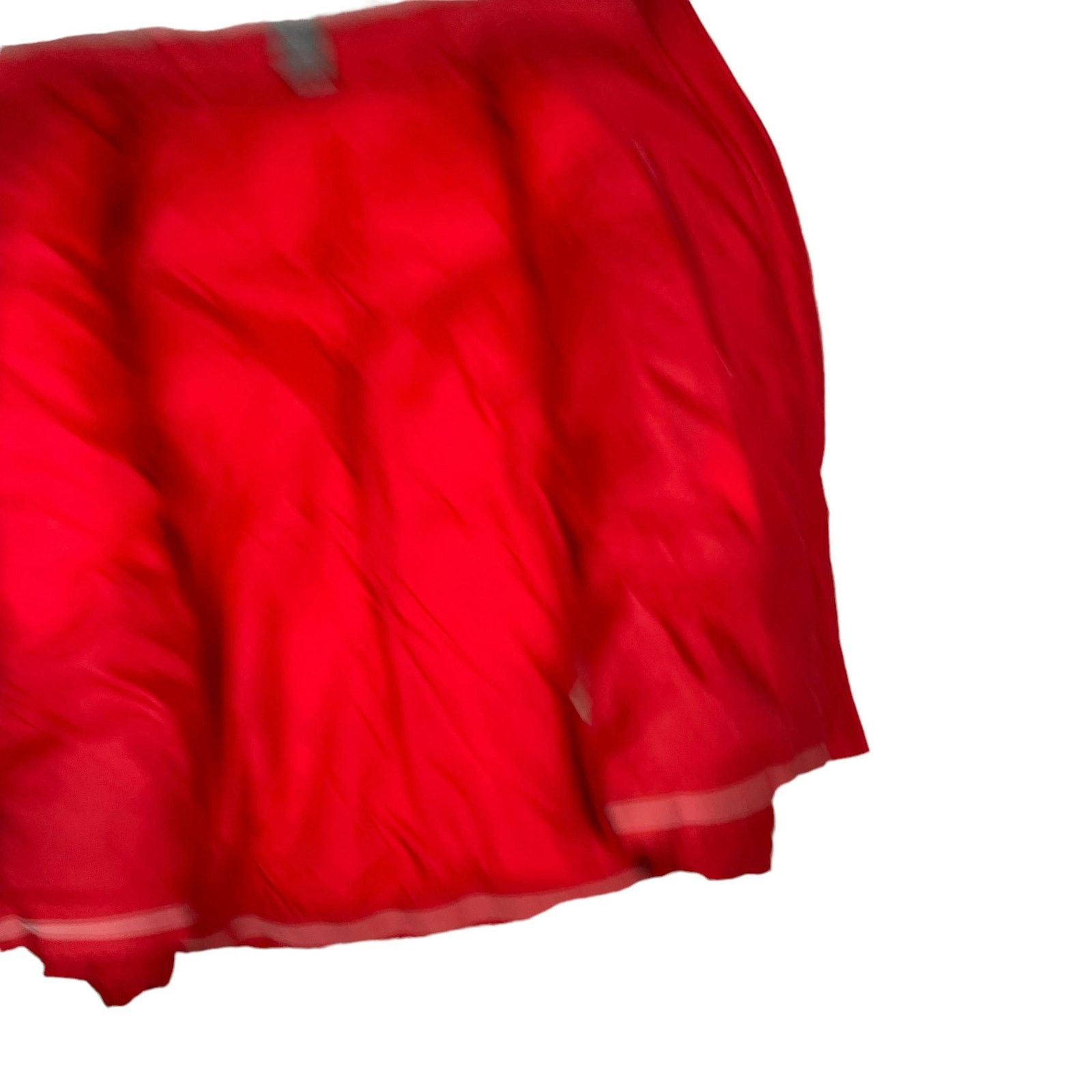 Nike × Vintage Nike Women's Red Embroidered Swoosh Full Zip Puffer Jacket M Size M / US 6-8 / IT 42-44 - 6 Thumbnail