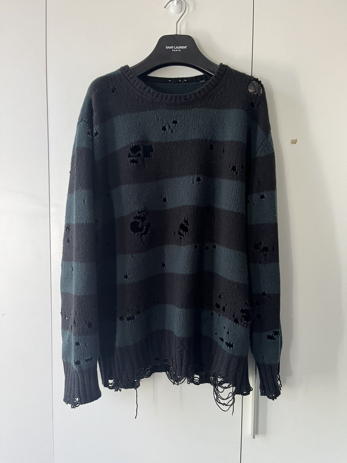Takahiromiyashita The Soloist. Dystopia Knit Grunge Sweater