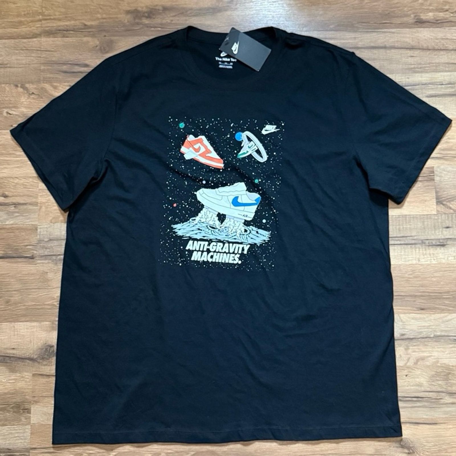 Nike 2017 Nike Anti-Gravity Machines Short Sleeve Shirt Size US XXL / EU 58 / 5 - 1 Thumbnail