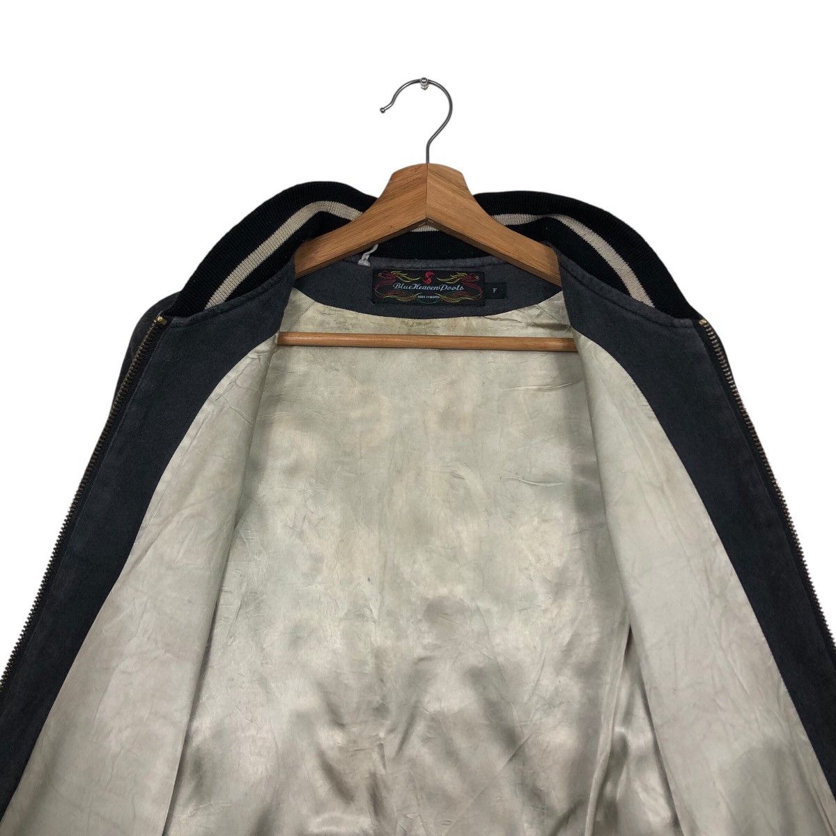 Japanese Brand 📌Vintage Bomber Jacket Sukajan Japan Tibet Secret Doctrine Size US M / EU 48-50 / 2 - 15 Thumbnail