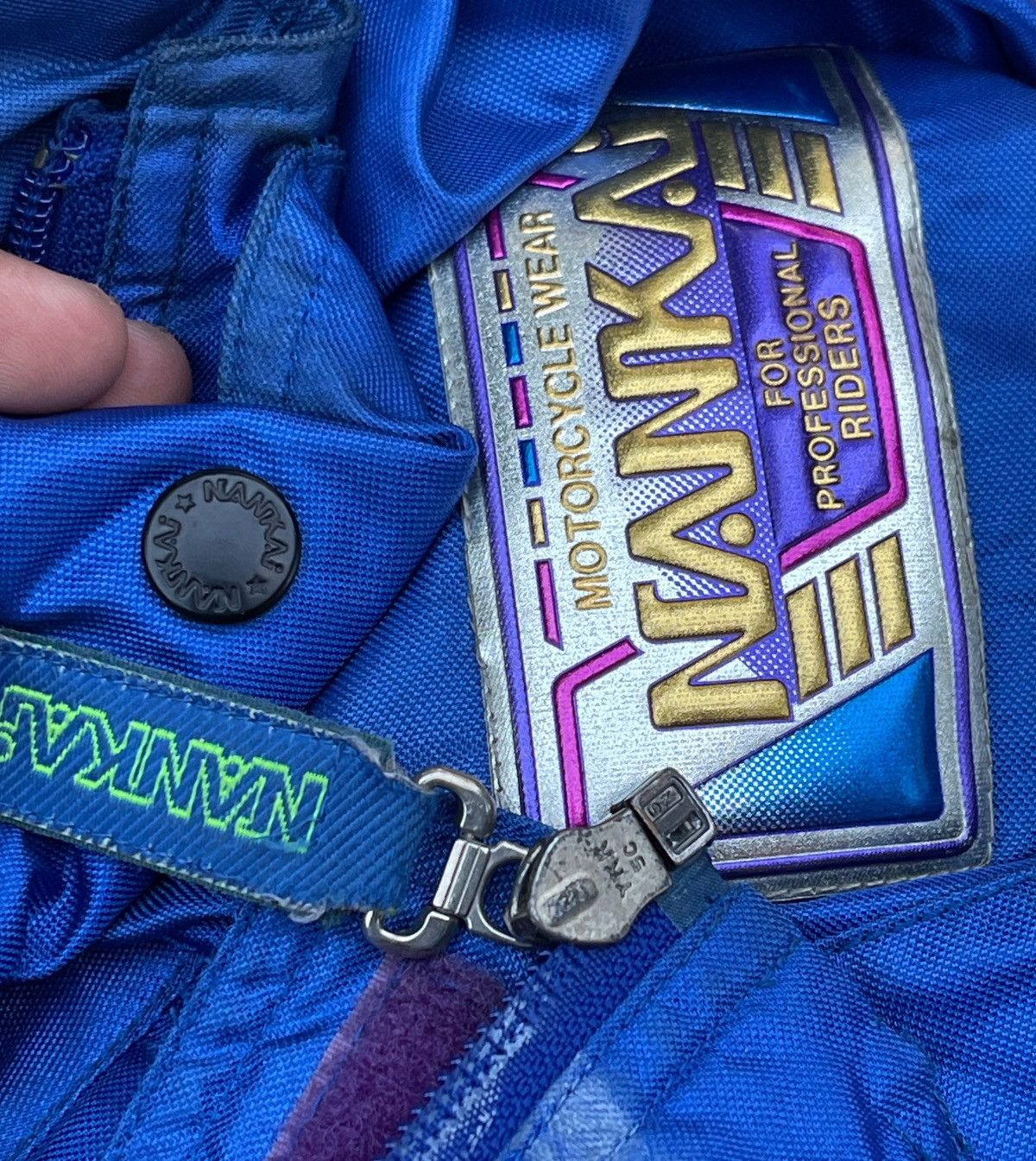 Sports Specialties 🔥Vintage Nankai x Kawasaki Racing Bomber Jacket Size US L / EU 52-54 / 3 - 19 Thumbnail