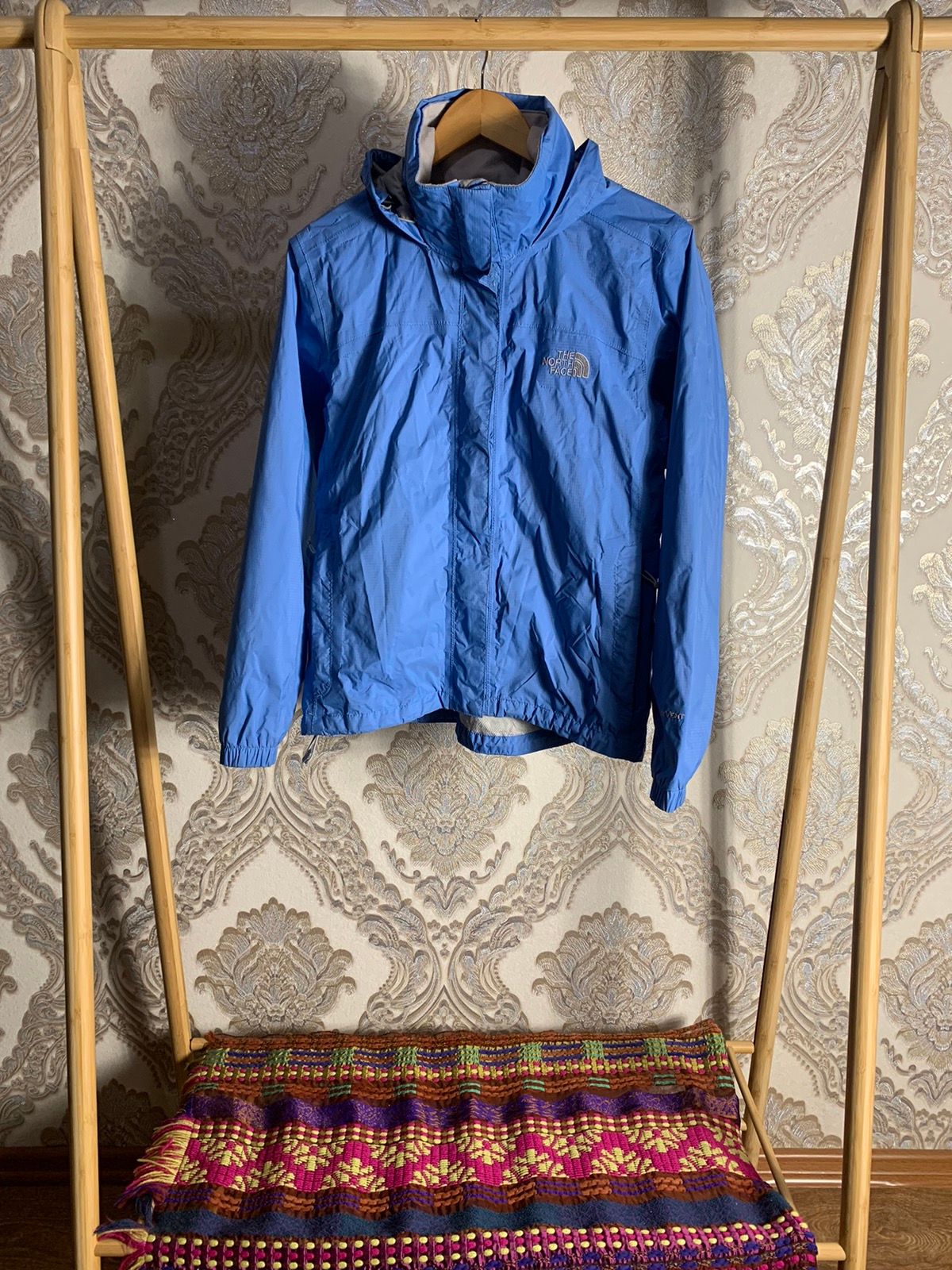 Pre-owned Outdoor Life X The North Face Vintage The North Face Outdoor Jacket Gorpcore Y2k Drill 90's In Blue