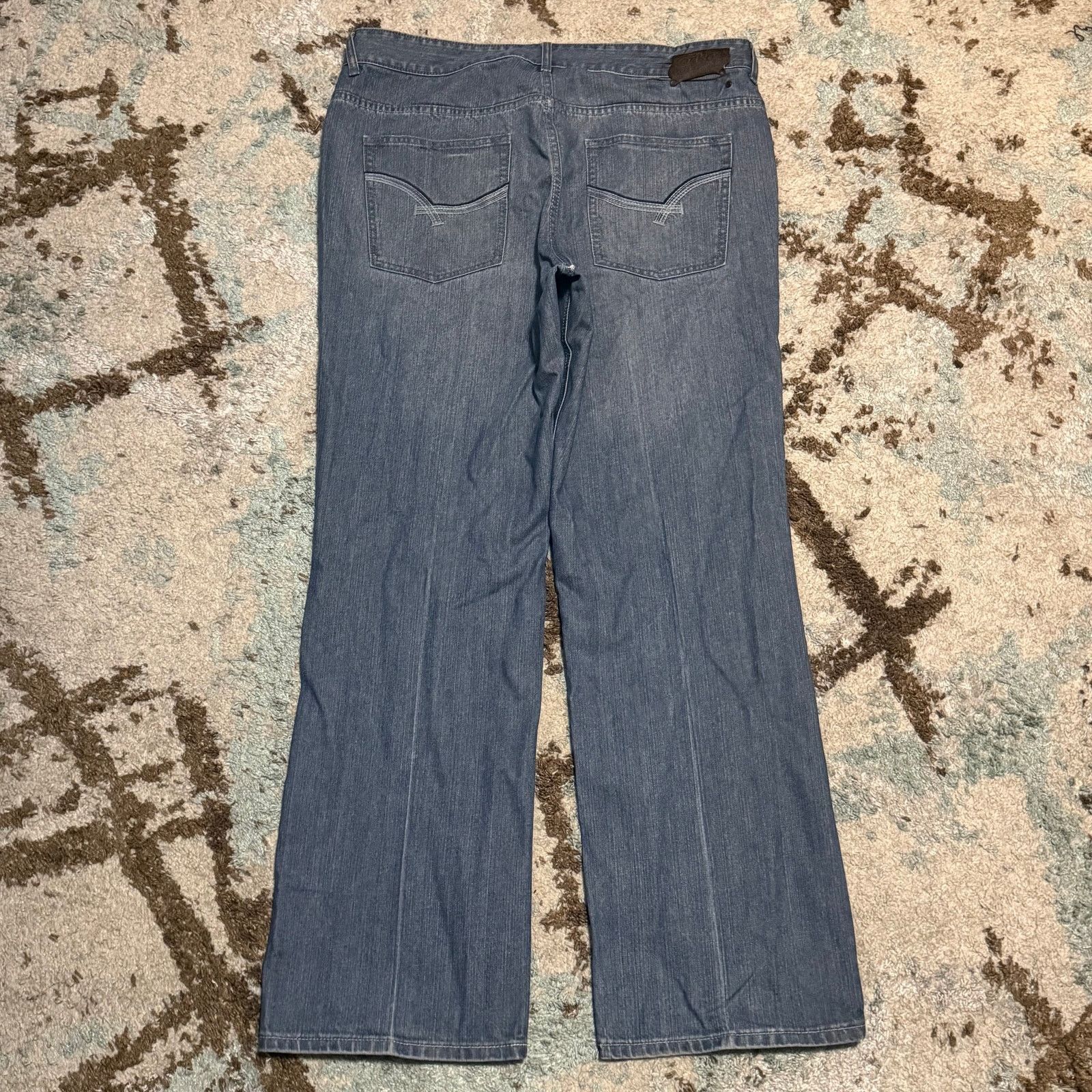 Ecko Unltd. Vintage Ecko Unltd Baggy Jeans Size 40x33 Light Wash Y2K Size US 40 / EU 56 - 1 Thumbnail