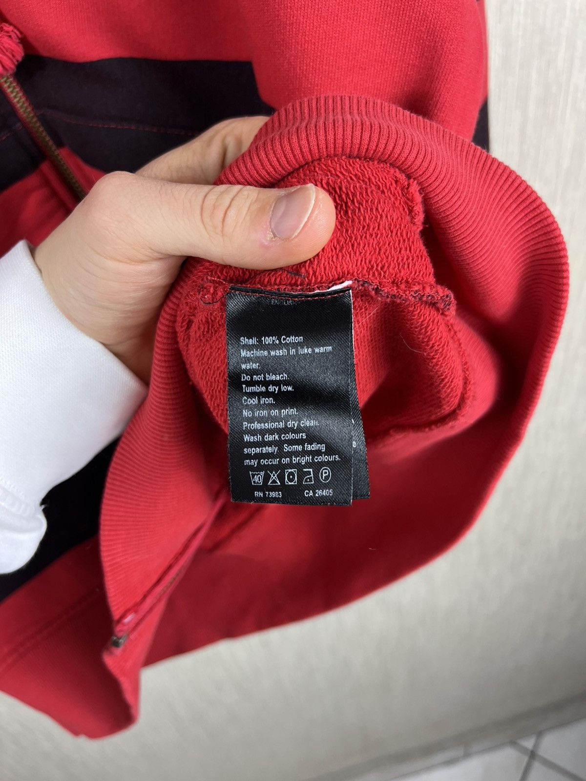 Helly Hansen × Seditionaries × Vintage Vintage Helly Hanse y2k zip hoodie striped sweatshirt Size US M / EU 48-50 / 2 - 17 Thumbnail