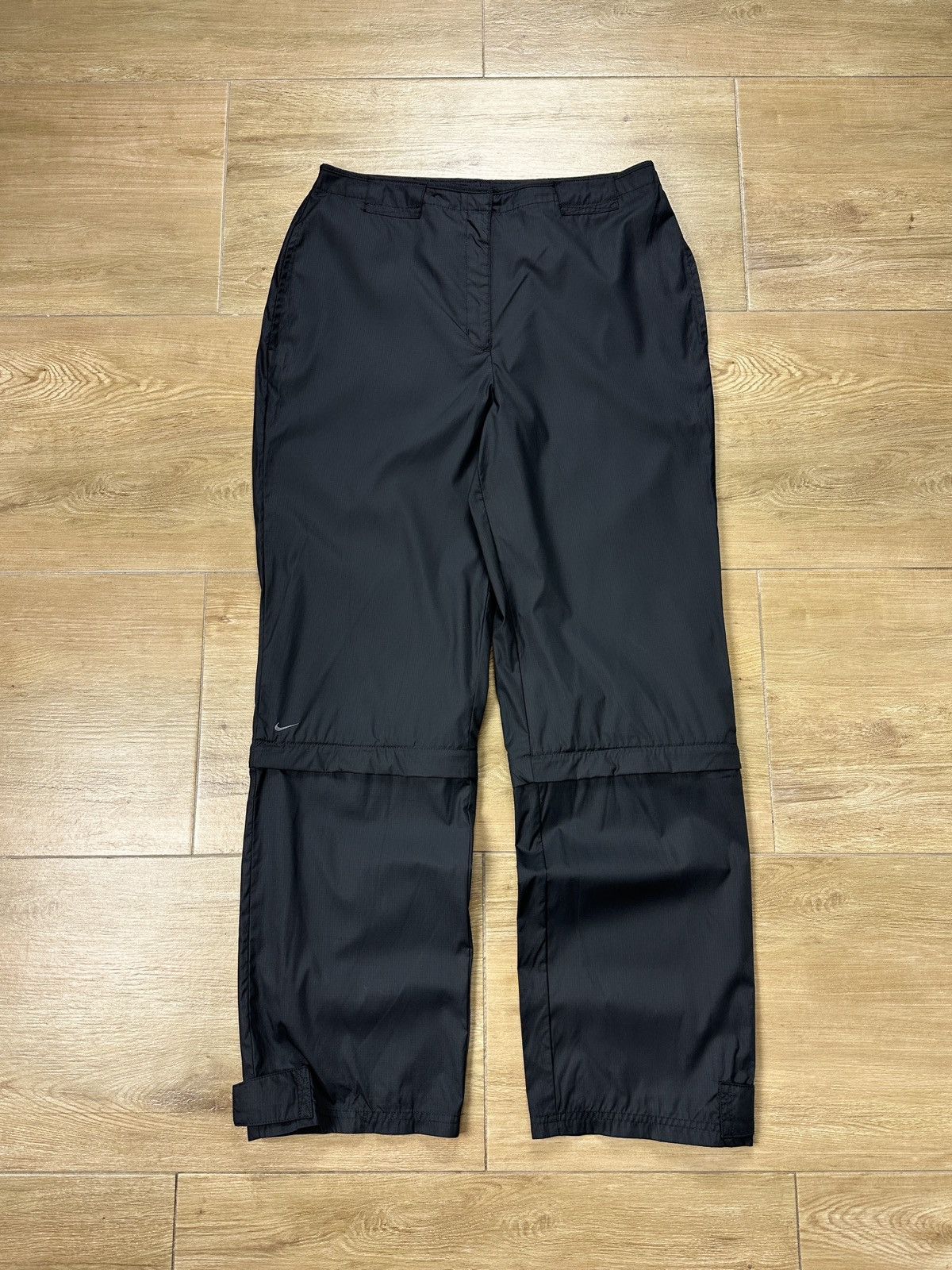 Nike × Vintage Vintage Y2K Nike Clima-Fit 2 in 1 Women’s Nylon Track Pants Size 32" / US 10 / IT 46 - 1 Thumbnail