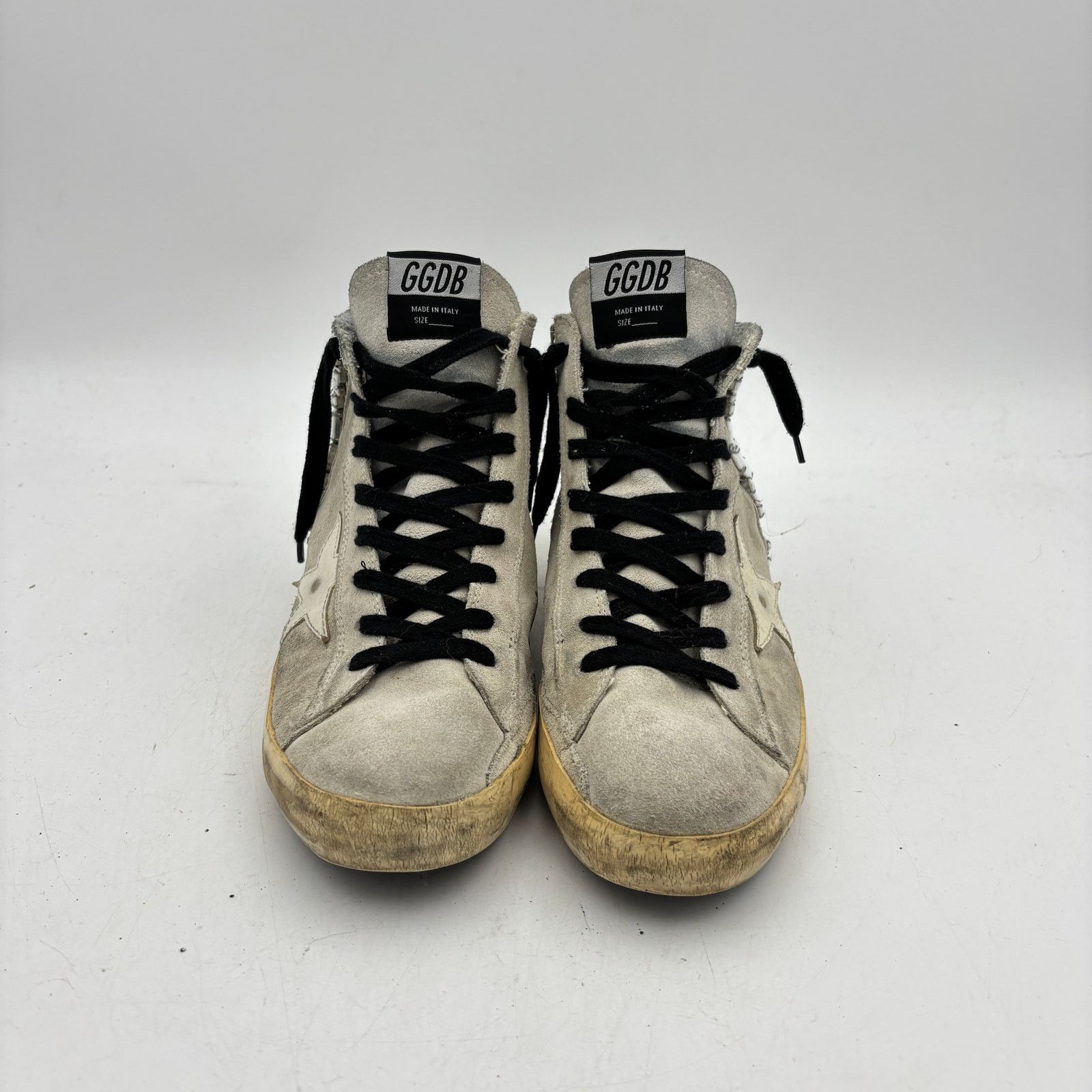 Golden Goose Golden Goose Francy Embelished Stones Hi Top Suede 39 US 9 Size US 9 / IT 39 - 2 Thumbnail