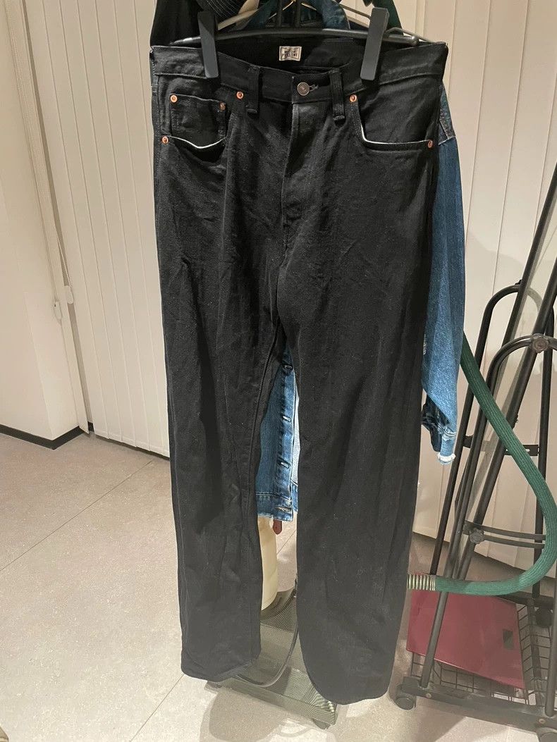 Freewheelers Freewheelers Vulcanised black jeans Size US 33 - 1 Thumbnail