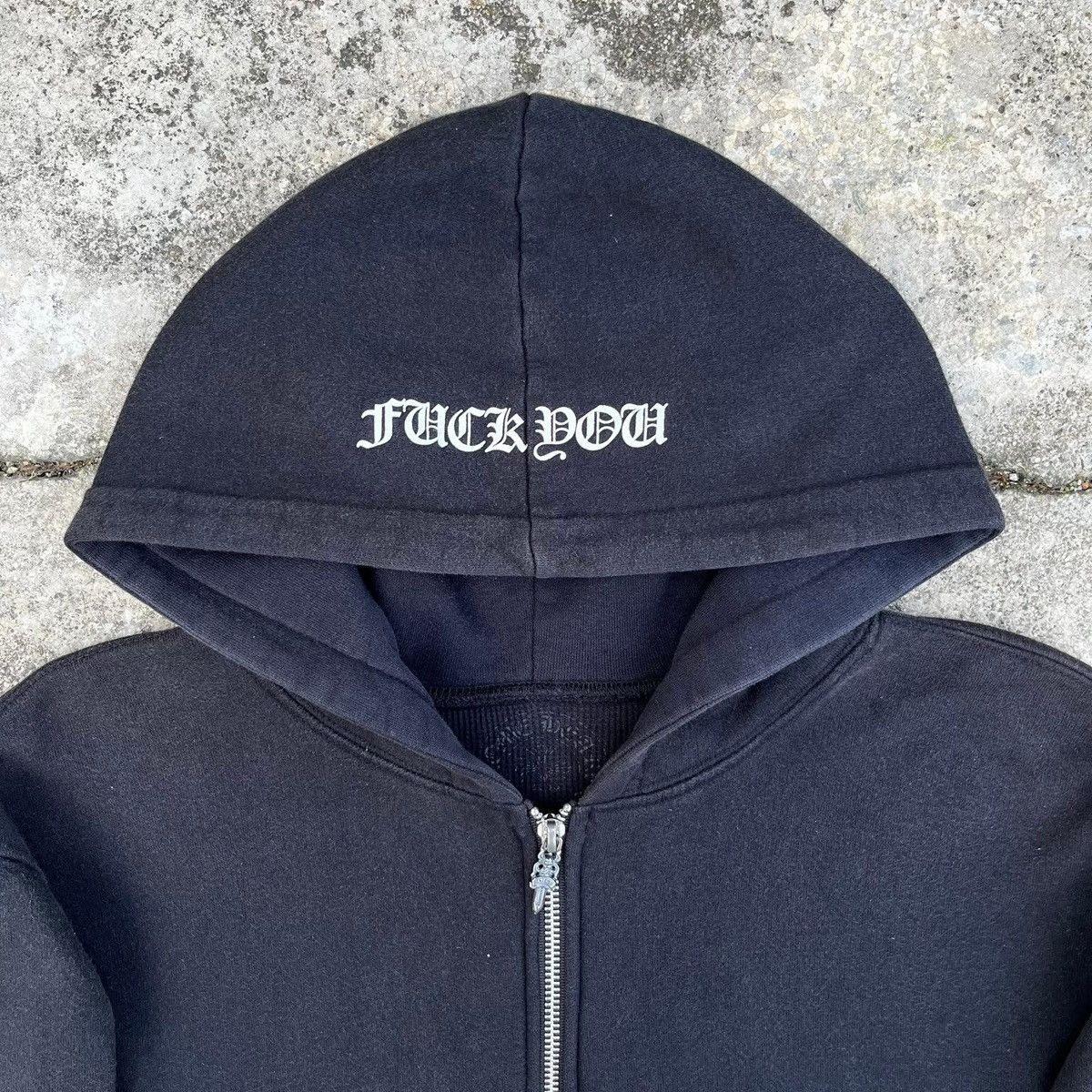 Chrome Hearts × Vintage Vintage Chrome heart Hoodie F*ck Size US M / EU 48-50 / 2 - 10 Thumbnail