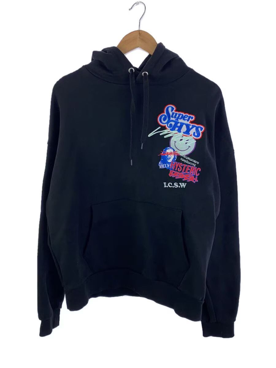 Hysteric Glamour Hysteric Glm x Genzai Emb Logo Ctn Hdy Black Size US M / EU 48-50 / 2 - 1 Thumbnail