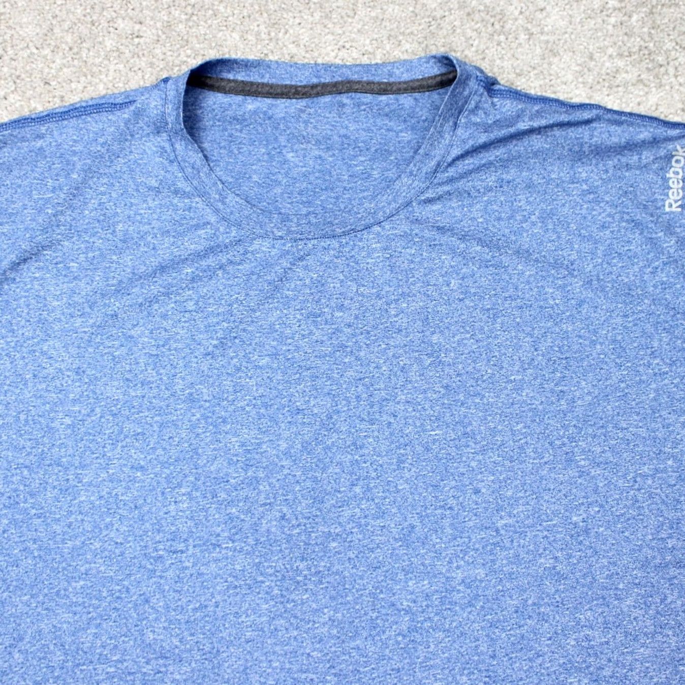 Reebok Reebok Shirt Mens 3XL XXXL Blue PlayDry Regular Fit Athletic Short Sleeve Shirt Mens 3XL Blue PlayDry Size US XXL / EU 58 / 5 - 3 Thumbnail