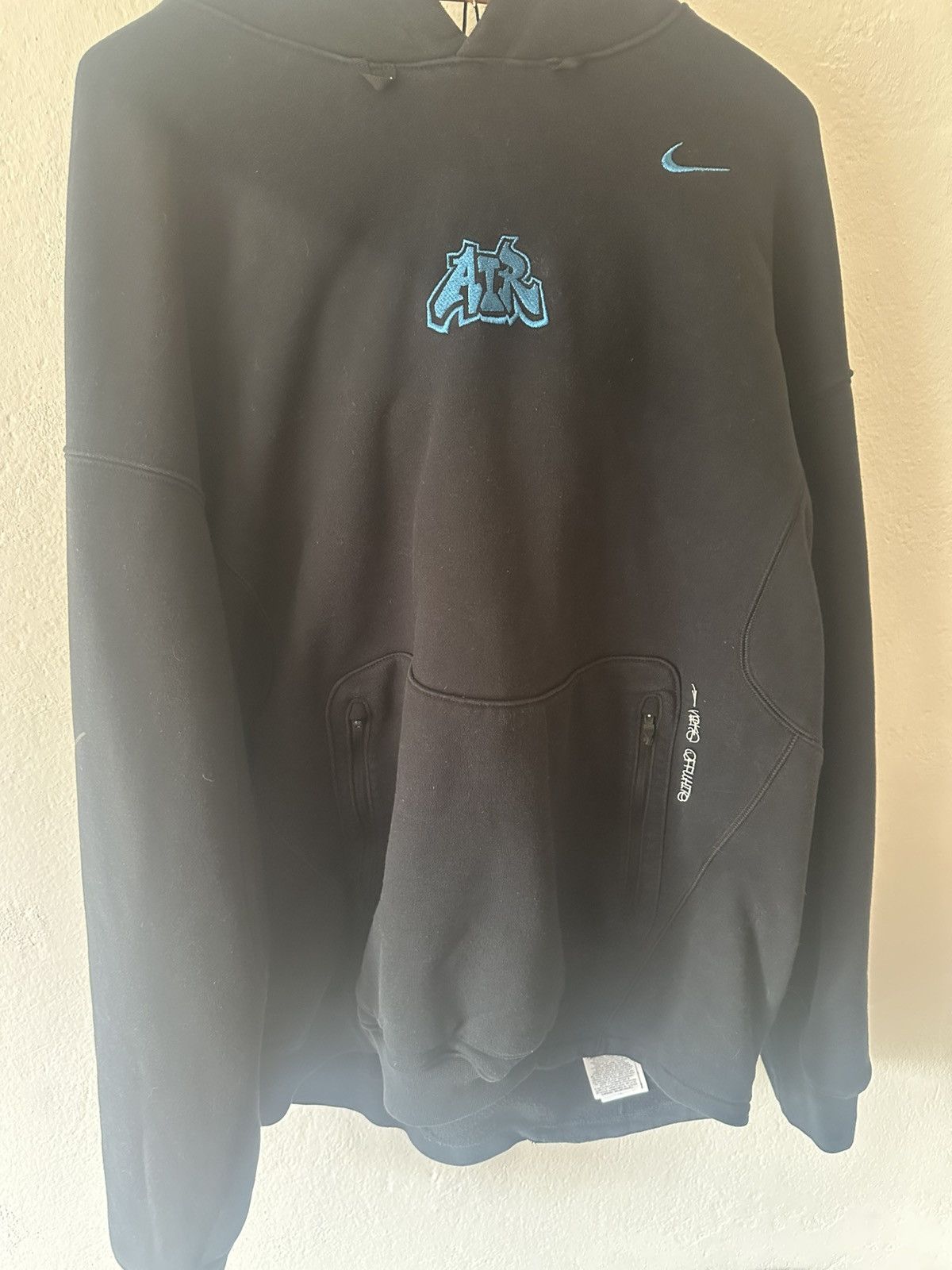 Nike × Off-White OFF-WHITE x Nike 006 Fleece Hoodie Black Size US L / EU 52-54 / 3 - 1 Thumbnail