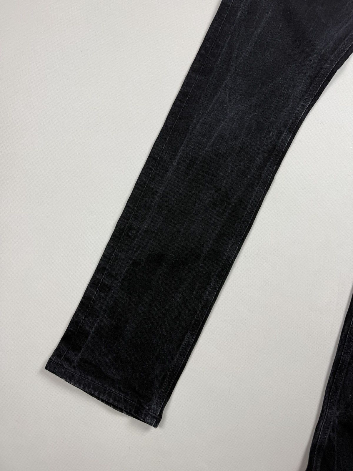 Nudie Jeans Nudie Jeans Co Lean Dean Dey Cold Black Men’s Jeans Size US 32 / EU 48 - 5 Thumbnail