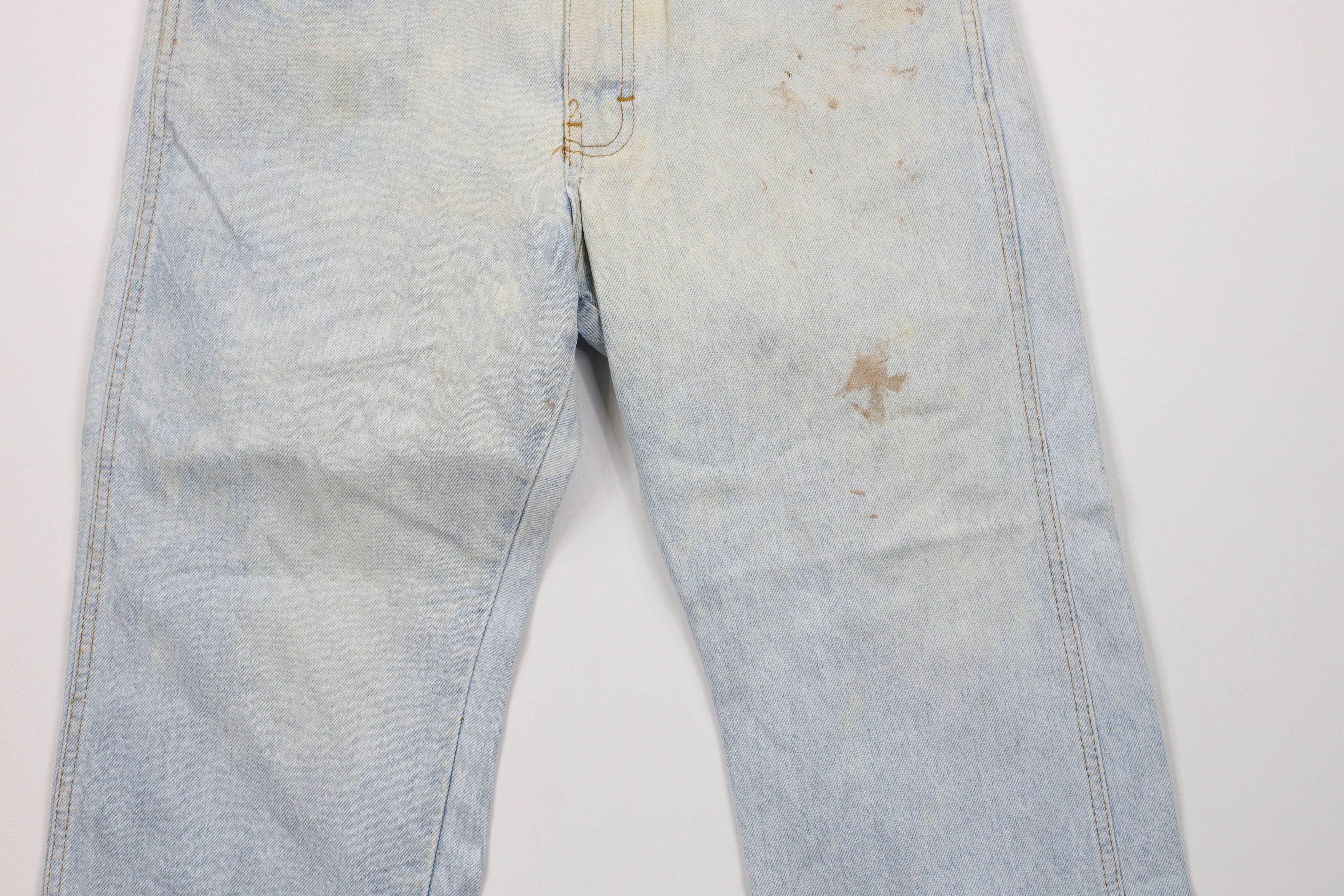 Vintage Vintage 70s Streetwear Wide Leg Flared Denim Jeans Blue USA Size US 32 / EU 48 - 3 Thumbnail
