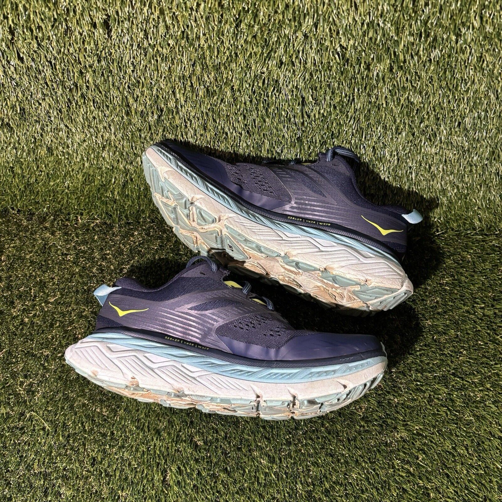 Hoka Size 7 - Hoka One One Stinson 6 Outer Space Blue Glass W Size US 7 / IT 37 - 9 Thumbnail
