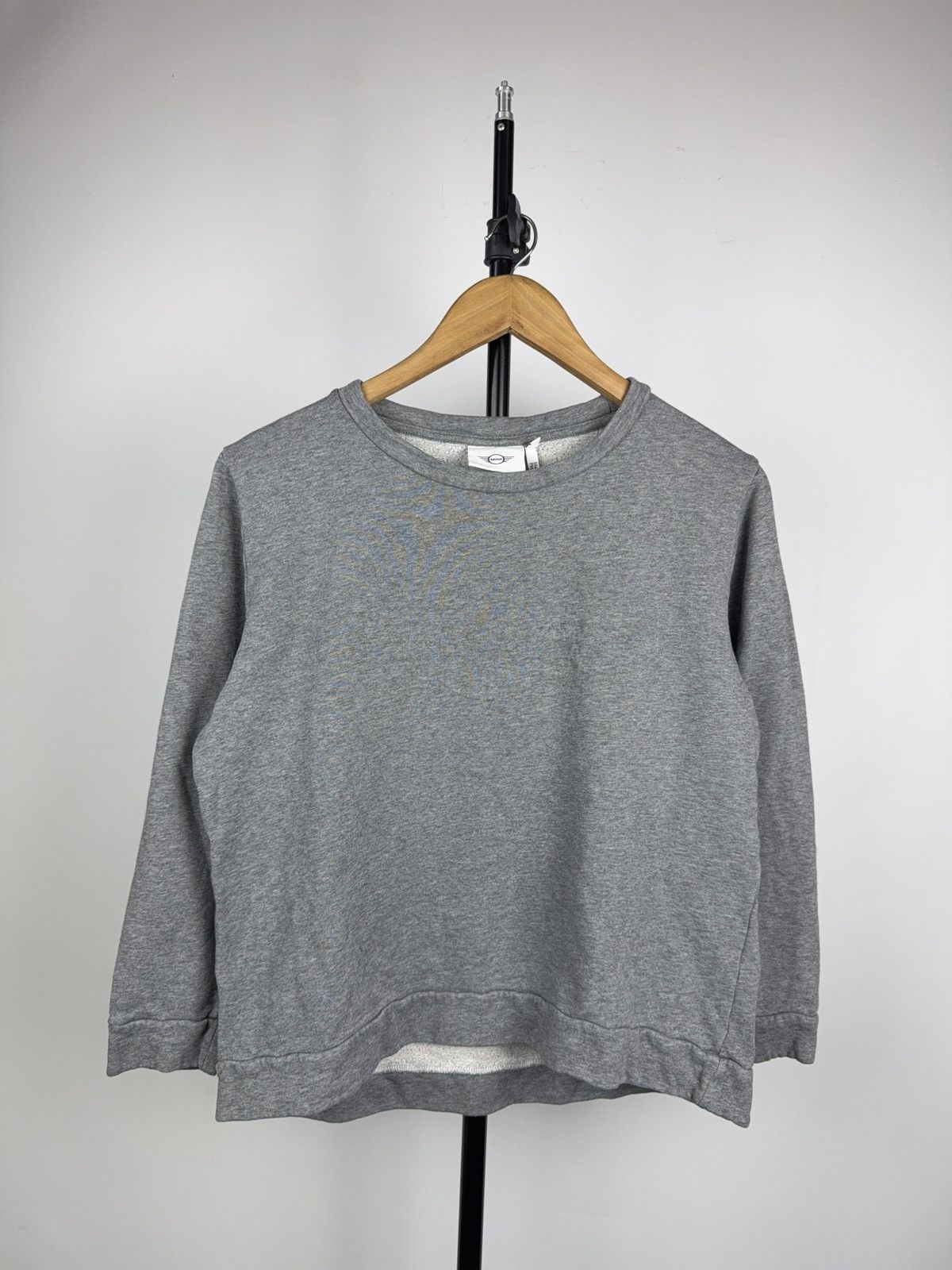 Other Luxury MINI Cooper Logo Crewneck Sweatshirt Grey Y2K Minimal Size M / US 6-8 / IT 42-44 - 1 Thumbnail