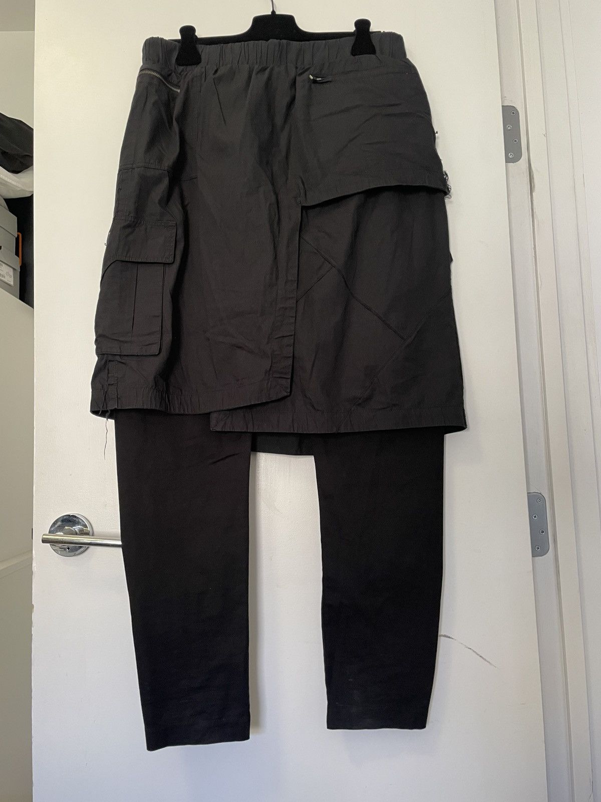 Minoar Layered Cargo Skirt Pants Size US 32 / EU 48 - 2 Thumbnail