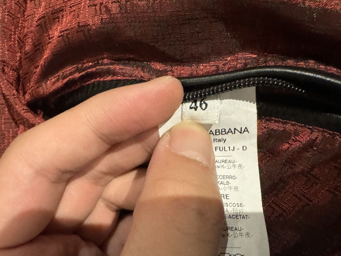 Dolce & Gabbana Dolce&Gabbana leather jacket toro Size US S / EU 44-46 / 1 - 11 Thumbnail