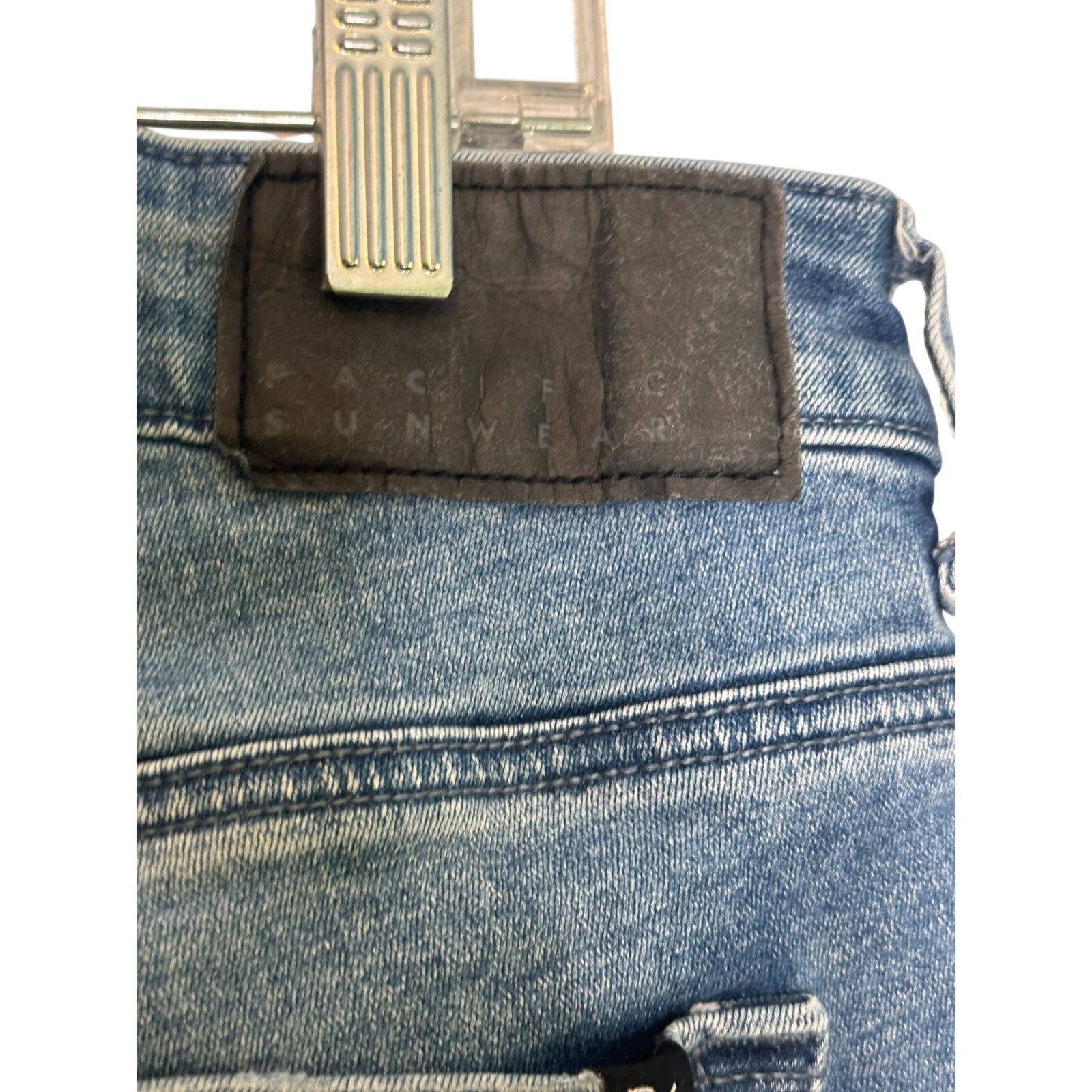 Pacsun Pacsun light splatter stacked ripped skinny jeans size 30 Size US 30 / EU 46 - 6 Thumbnail