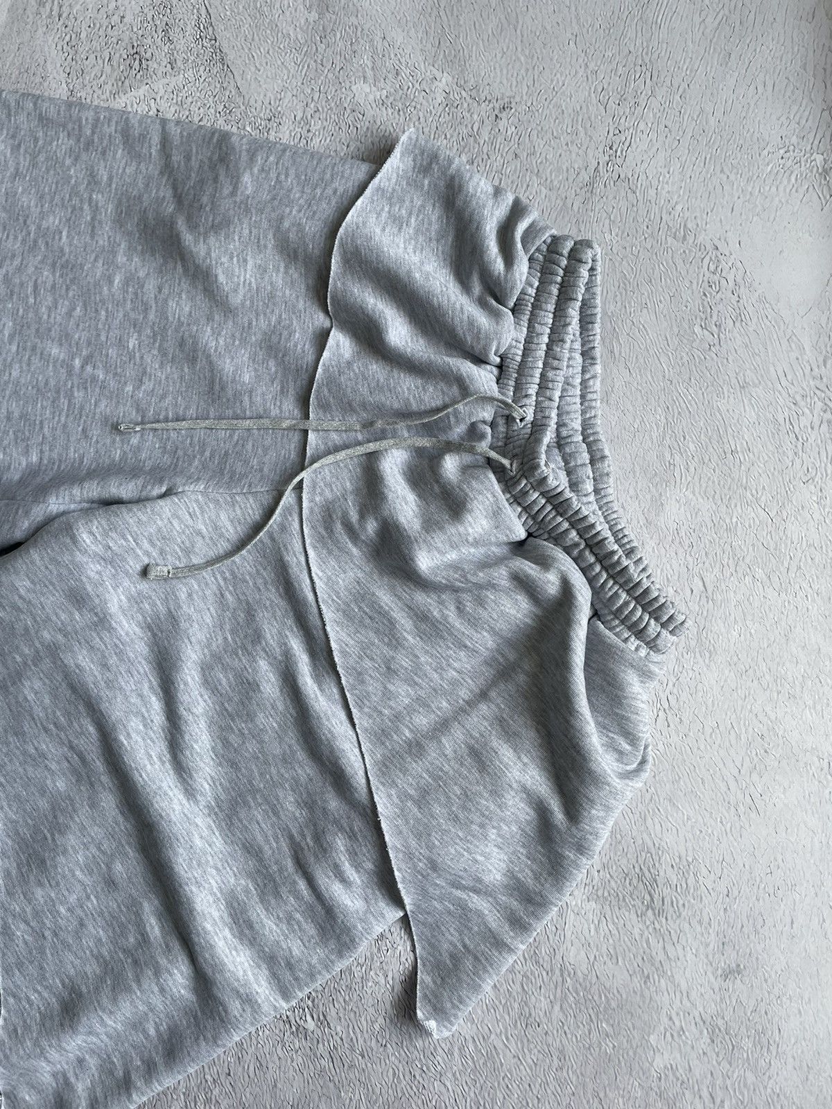 Designer Rare! Sweatpants Grey Kudasai Oh Handmade Designer Y2K Size US 32 / EU 48 - 10 Thumbnail