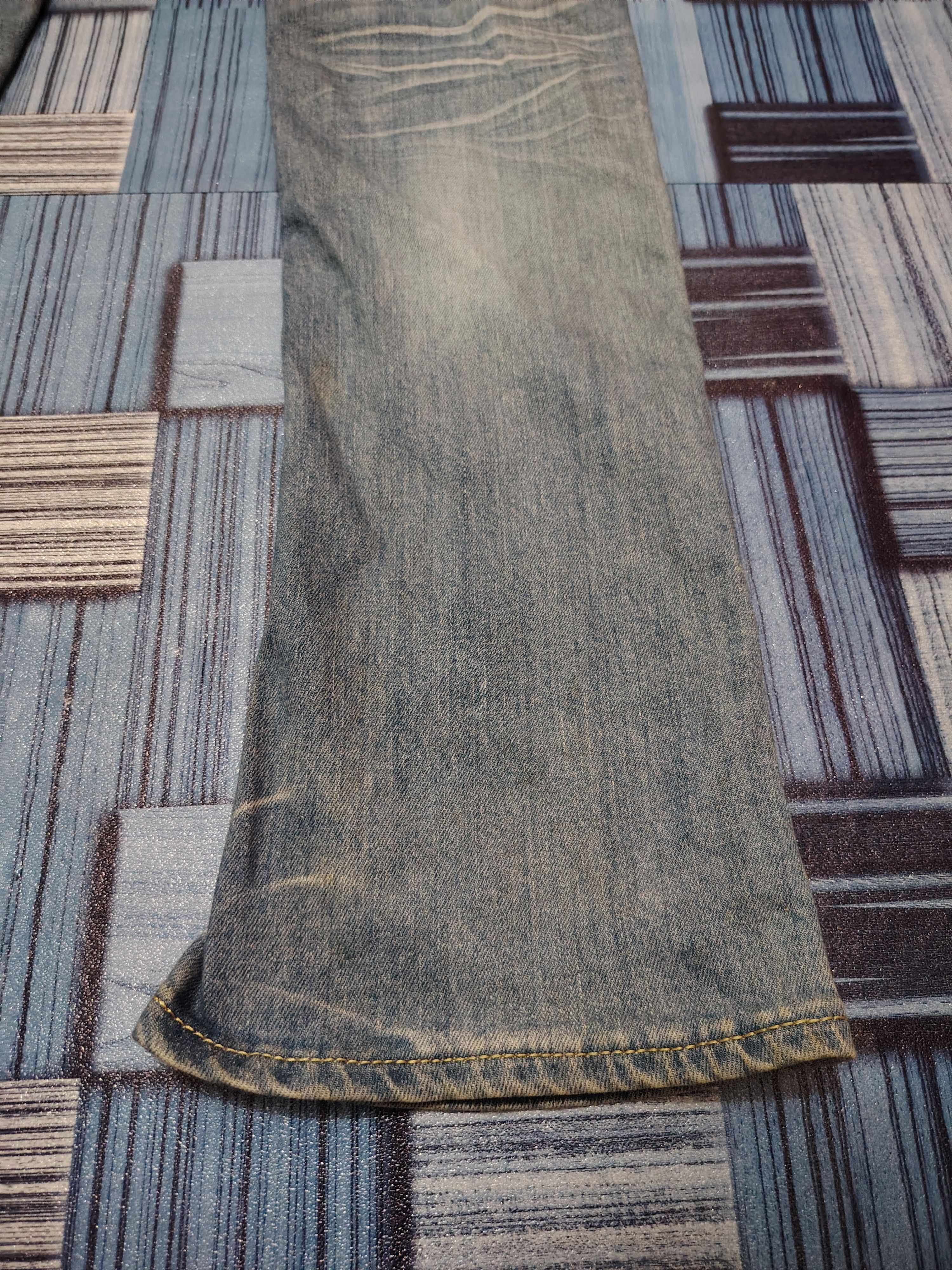 If Six Was Nine Japanese Nicole Club for men Distressed denim Flared Jeans Size US 30 / EU 46 - 22 Thumbnail