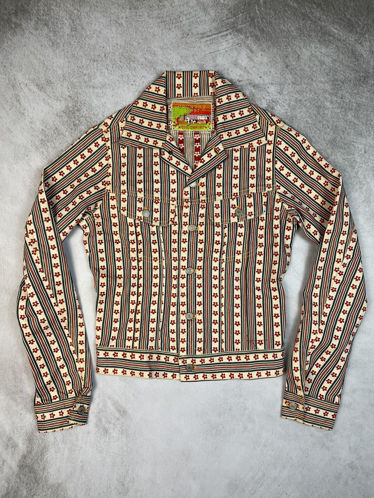 Hysteric Glamour 1990s Ozone Community Country Wear Trucker Jacket Size ONE SIZE - 1 Thumbnail