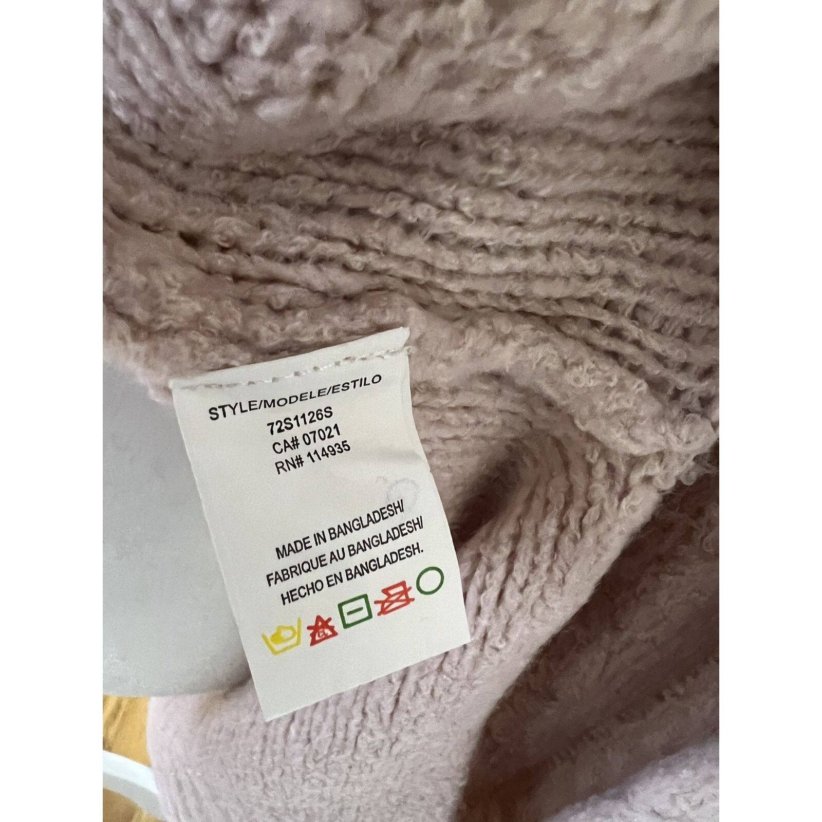 & Other Stories Cloth pink Cloud tunic cable women V neck Medium A003080 Size M / US 6-8 / IT 42-44 - 6 Thumbnail